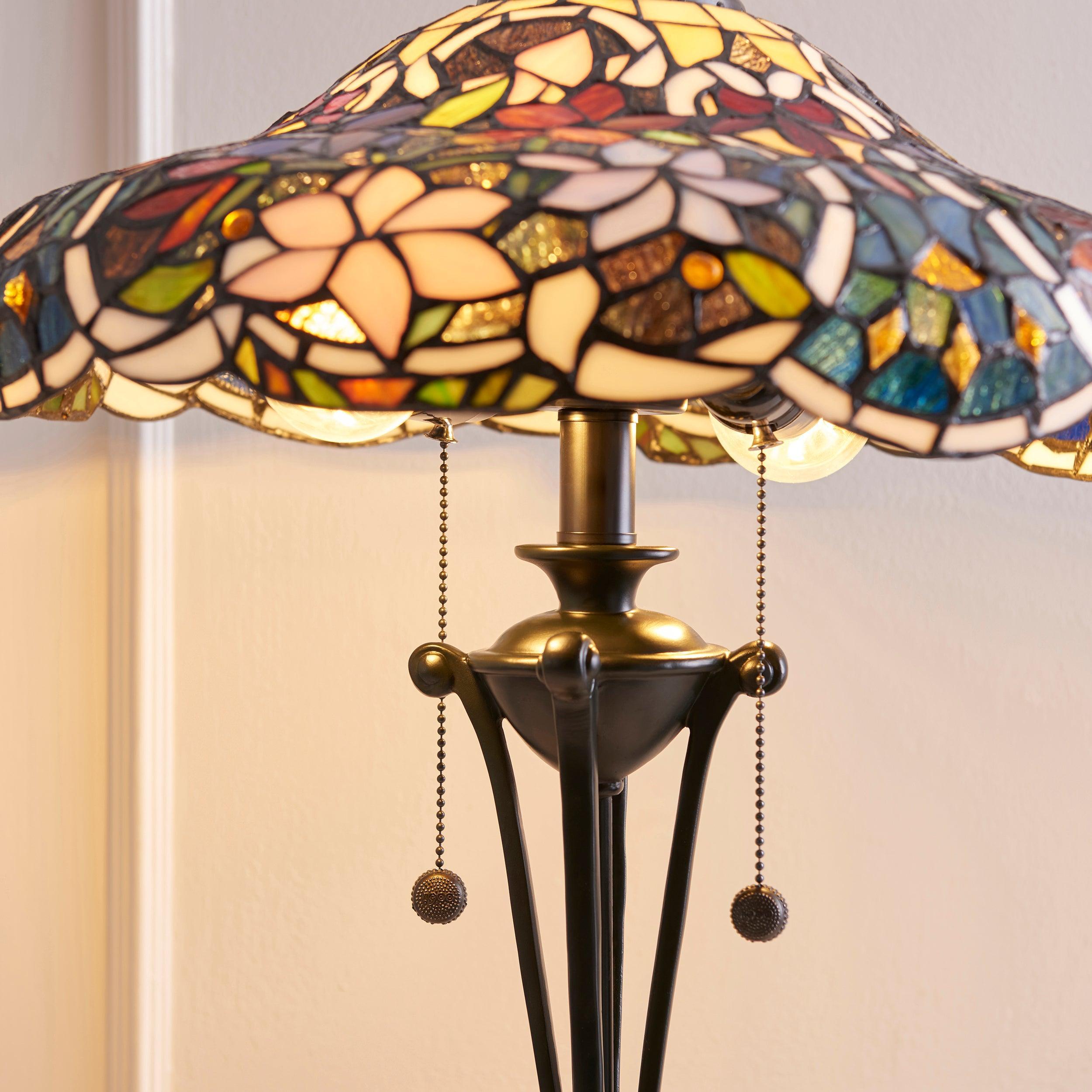 sullivan large tiffany table lamp Living room lighting image