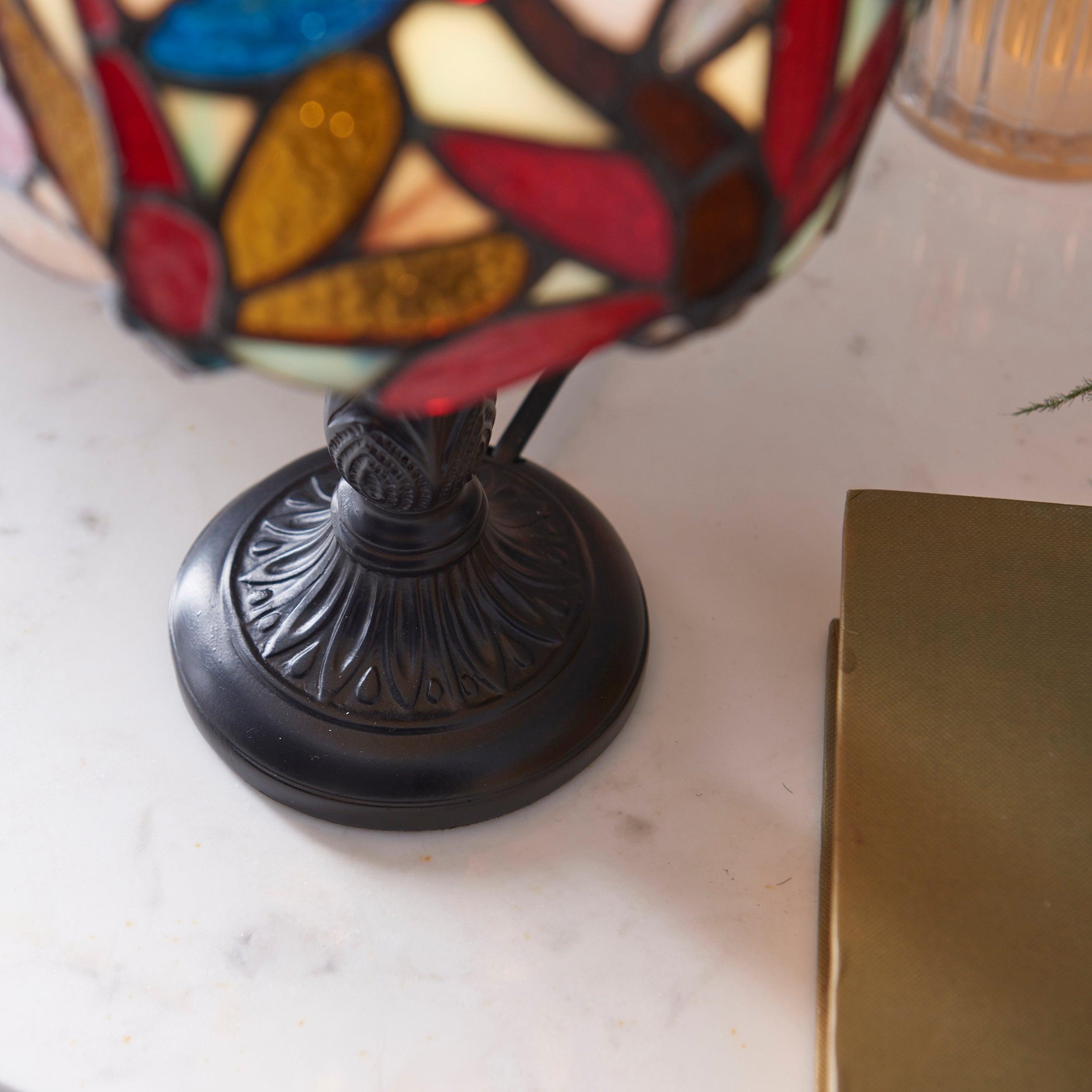 lorette tiffany bedside lamp 64246 Hallway Lighting Close Up