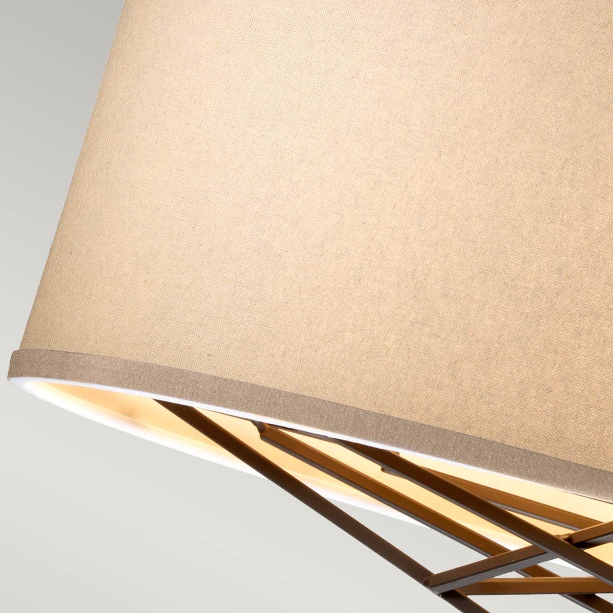 Taiko 5 Light Brass Kitchen Island Pendant