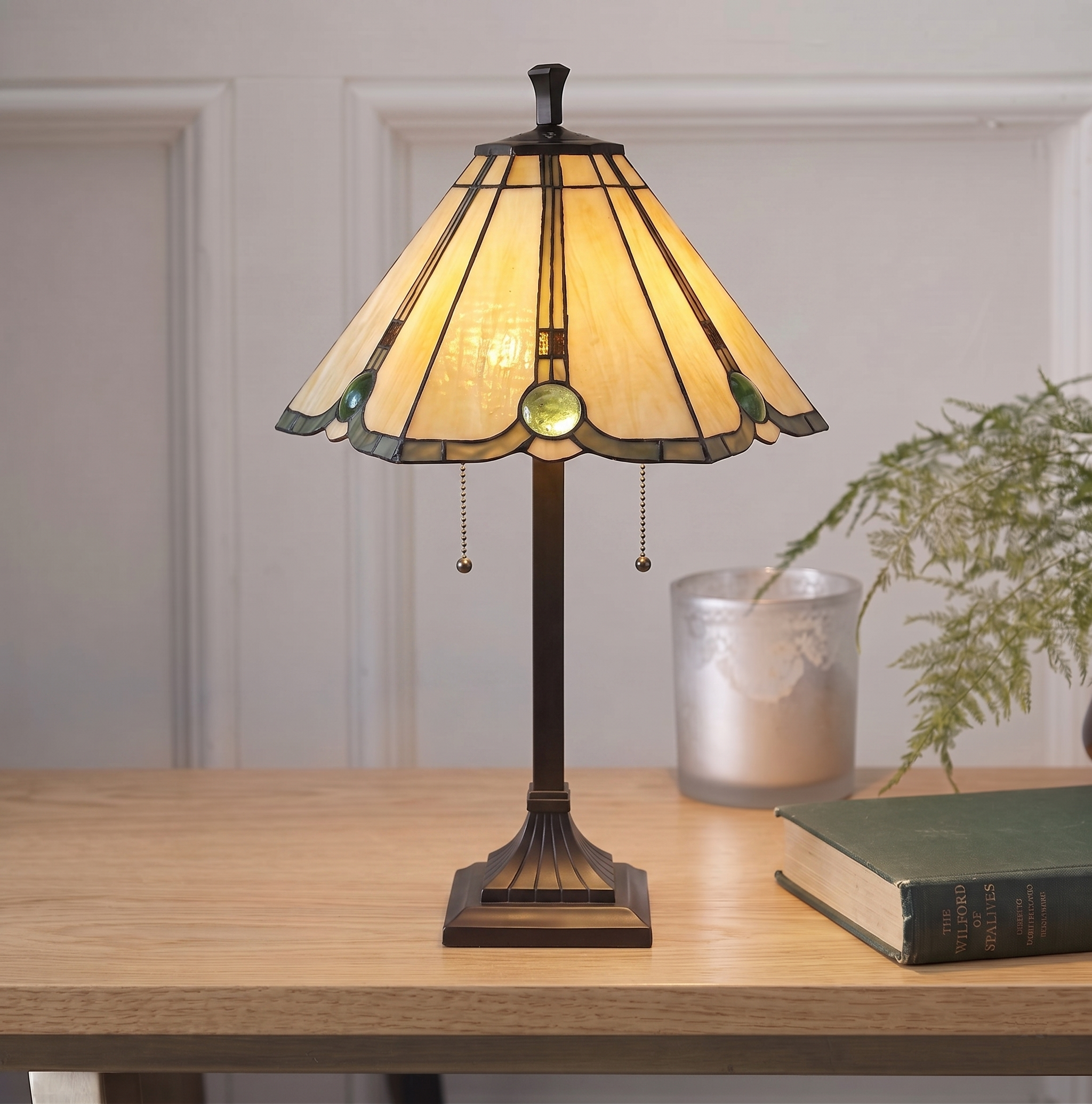 Tatton Tiffany Table Lamp - Tiffany Lighting Direct
