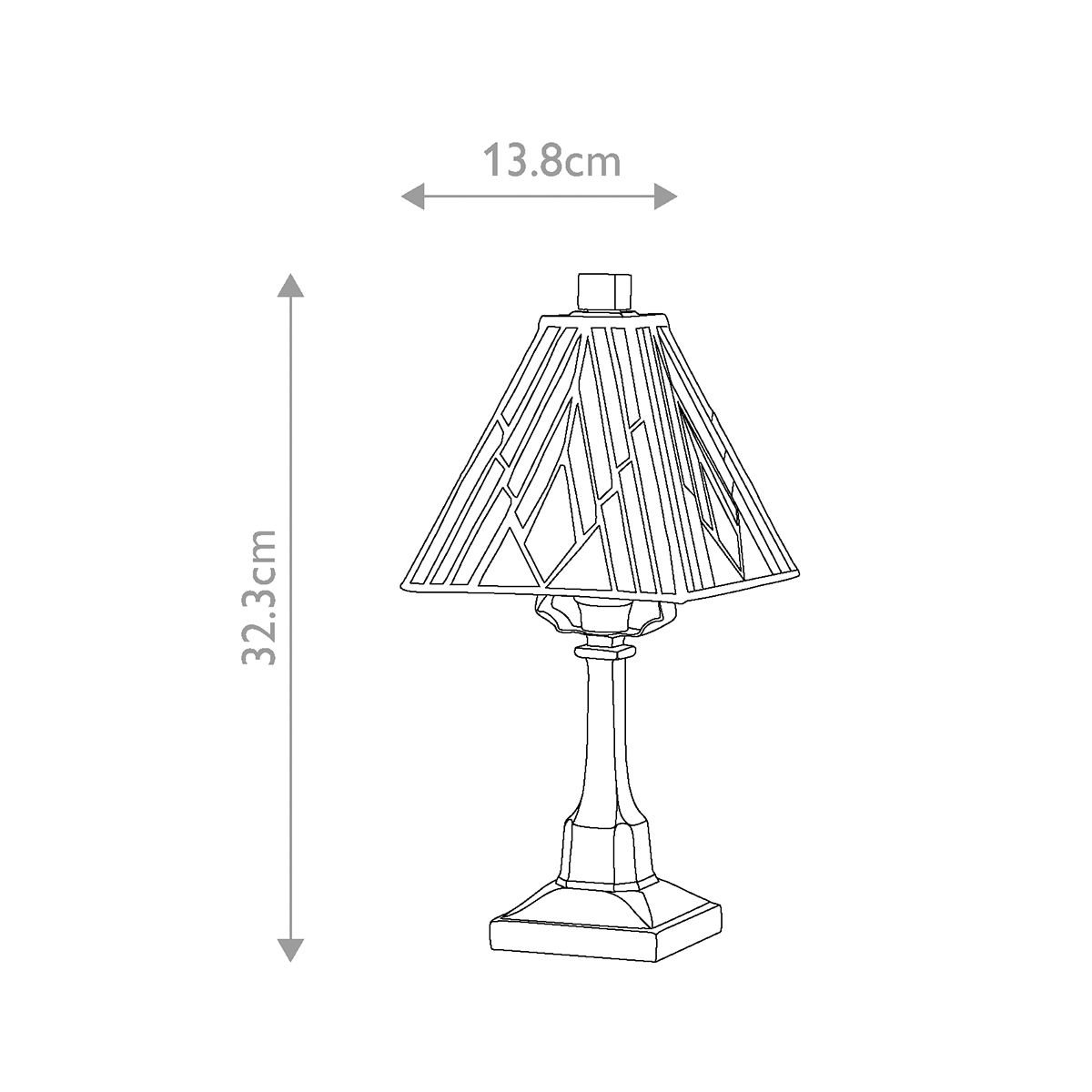 Alderley Small Tiffany Table Lamp