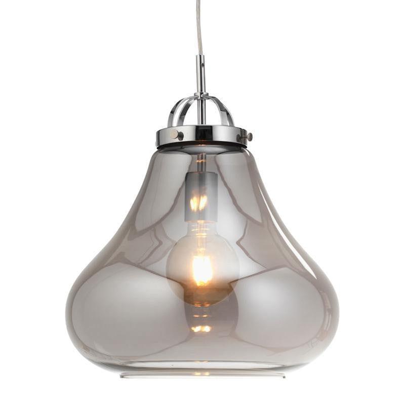 Turua Chrome Ceiling Lantern 1 Light-OPEN-BOX-50-200826