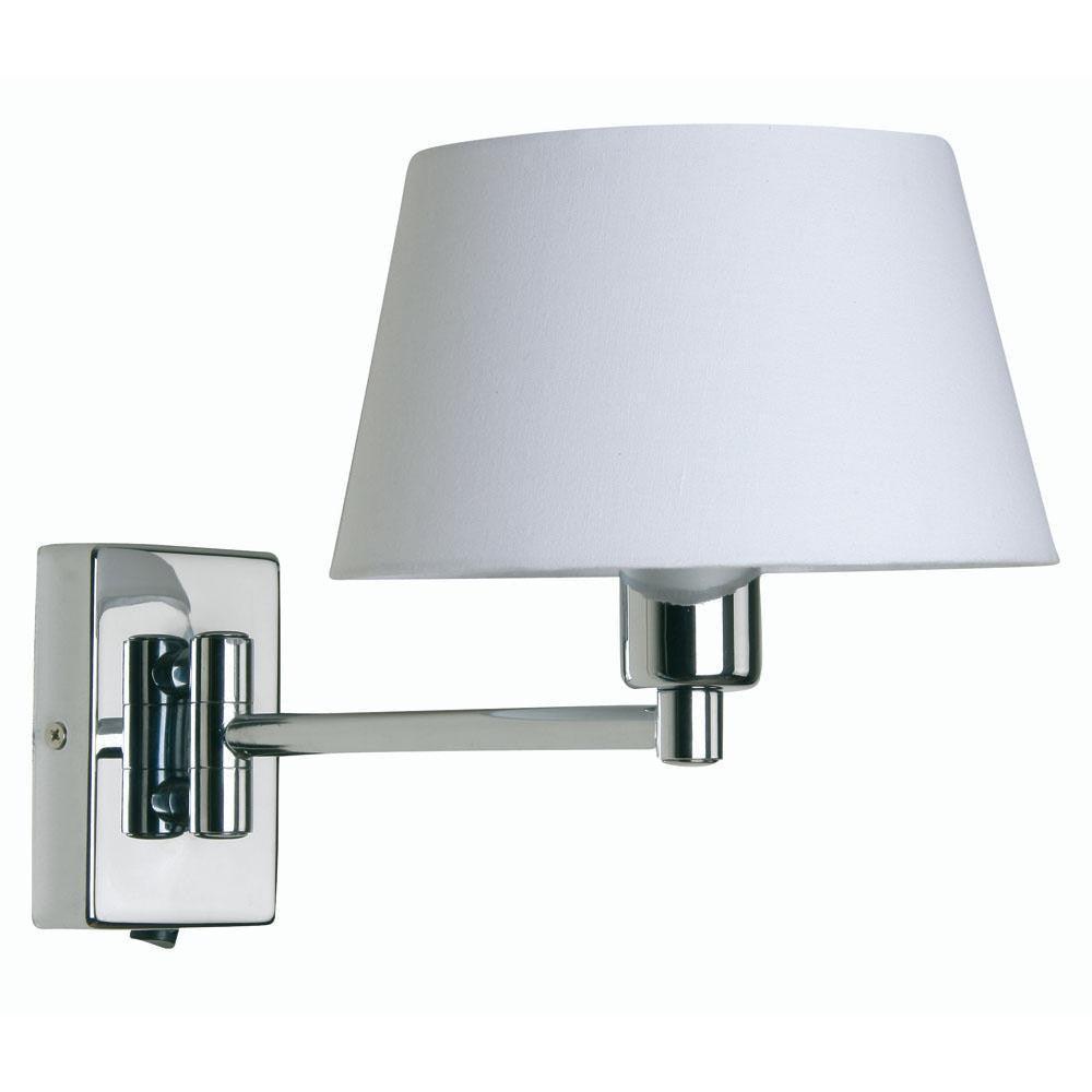 Armada Chrome Single Swing Arm Wall Light-OPEN-BOX-BSL-270826