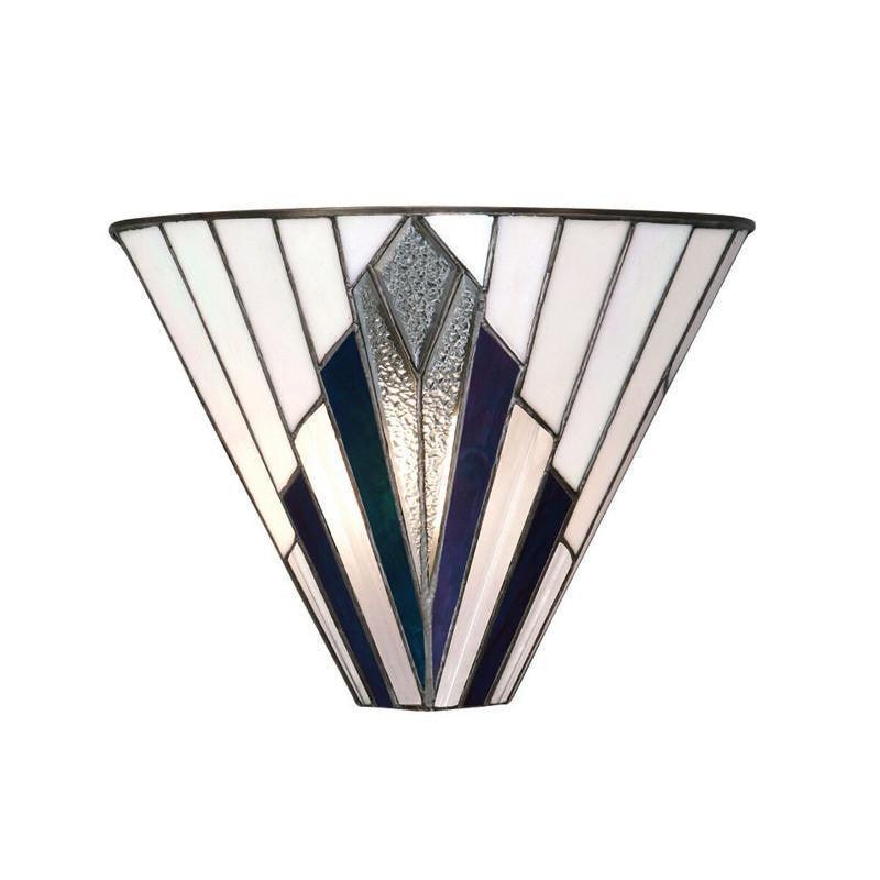 Interiors 1900 Astoria Tiffany Wall Light-cracked-110326