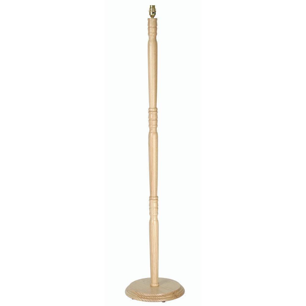 Natural Finish Wooden Floor Lamp-warehouse-clearance-020426