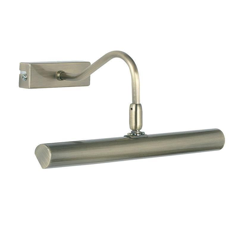 Endon Linton Antique Brass Finish LED Picture Light-WAREHOUSE-40-290626