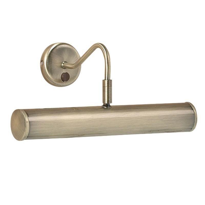 Turner 355mm 2 Light Antique Brass Picture Light - Switched-OPEN-BOX-50-290626