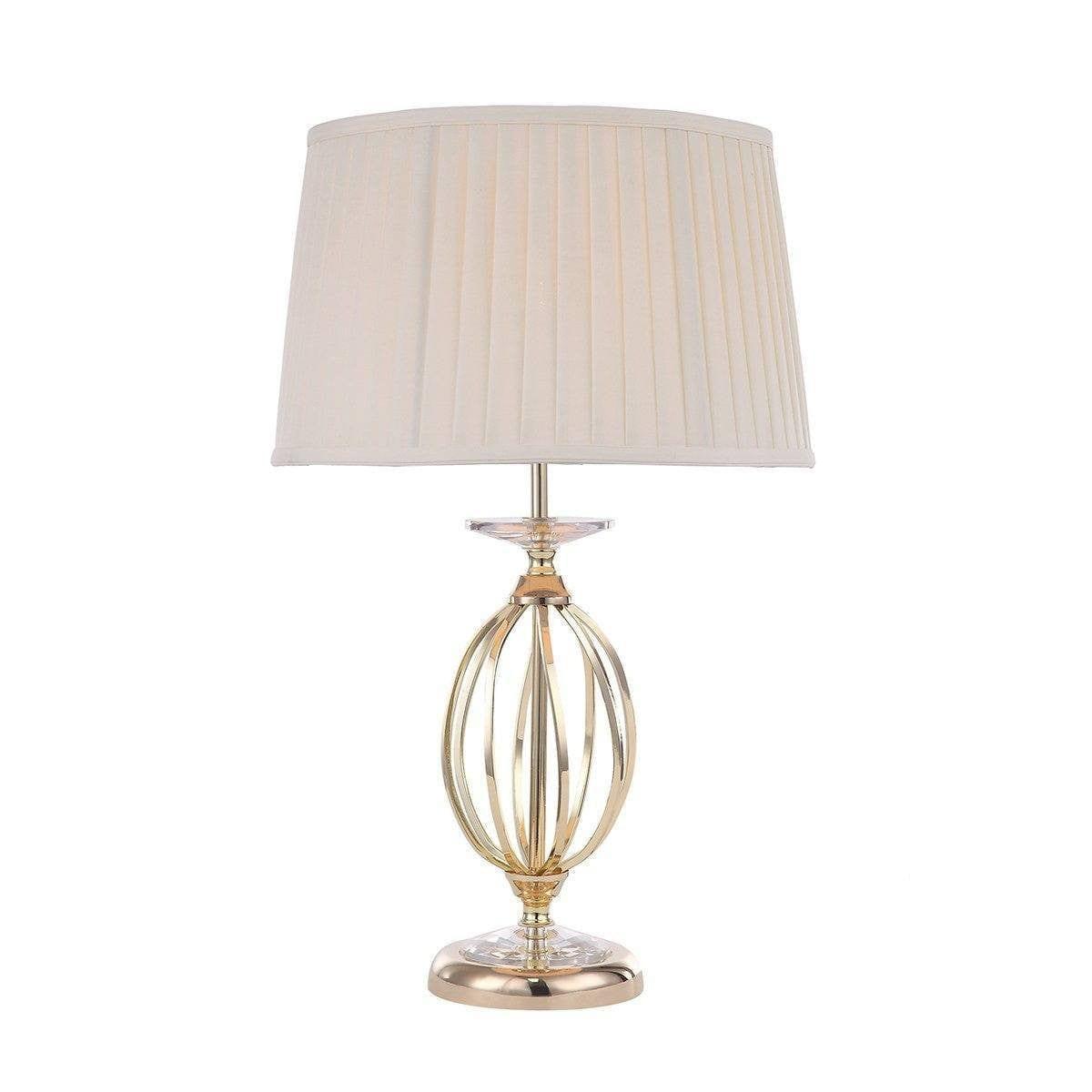 Elstead Aegean Brass Table Lamp-OPEN-BOX-01-04-26