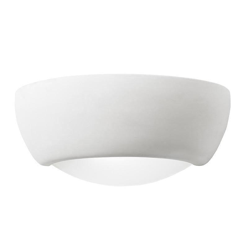 Endon Eton Unglazed Ceramic Wall Light-OB-180926