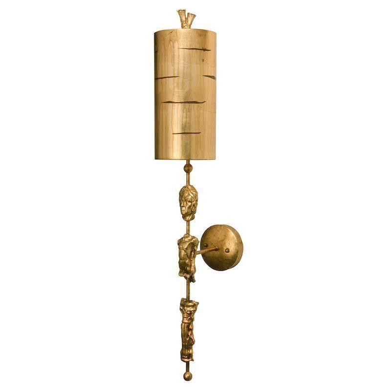 Flambeau Fragment Gold Sconce Wall Light-OPEN-BOX