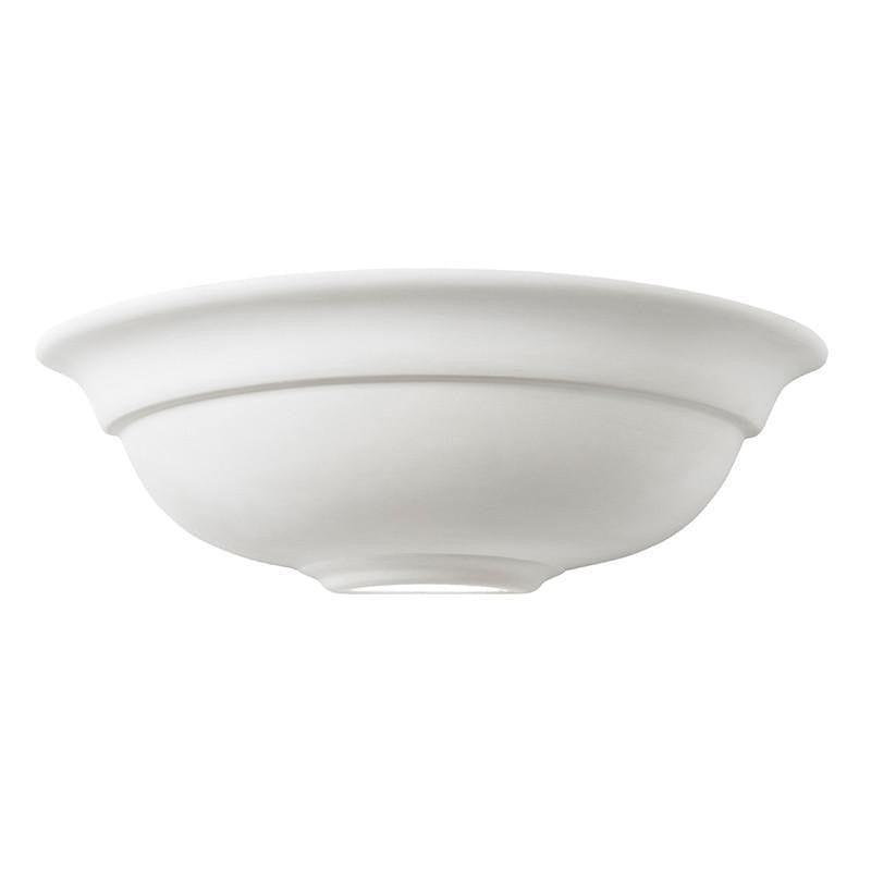 Endon Hillside Unglazed Ceramic Wall Light-OB-180926
