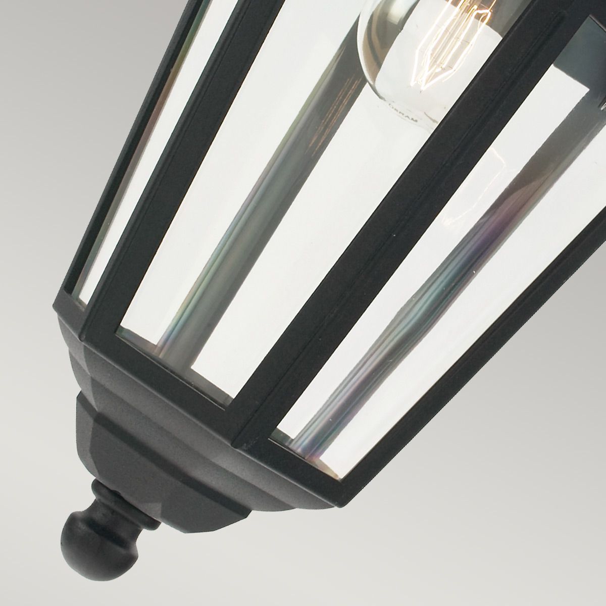 Elstead Valencia Black Outdoor Pendant Light