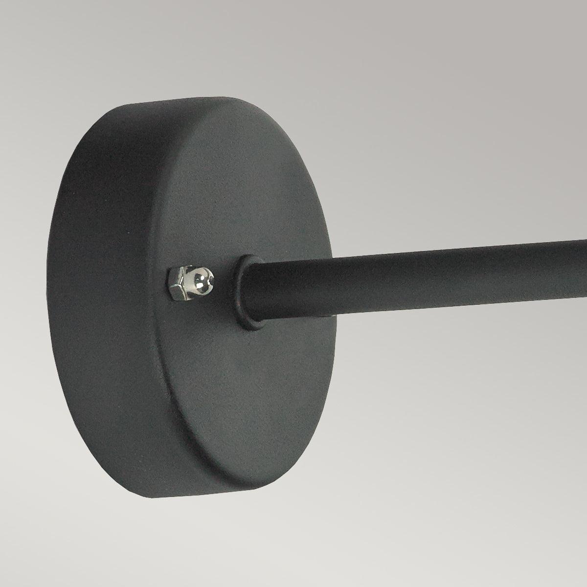 Norlys Vansbro 1 Light Black Outdoor Wall Light Black