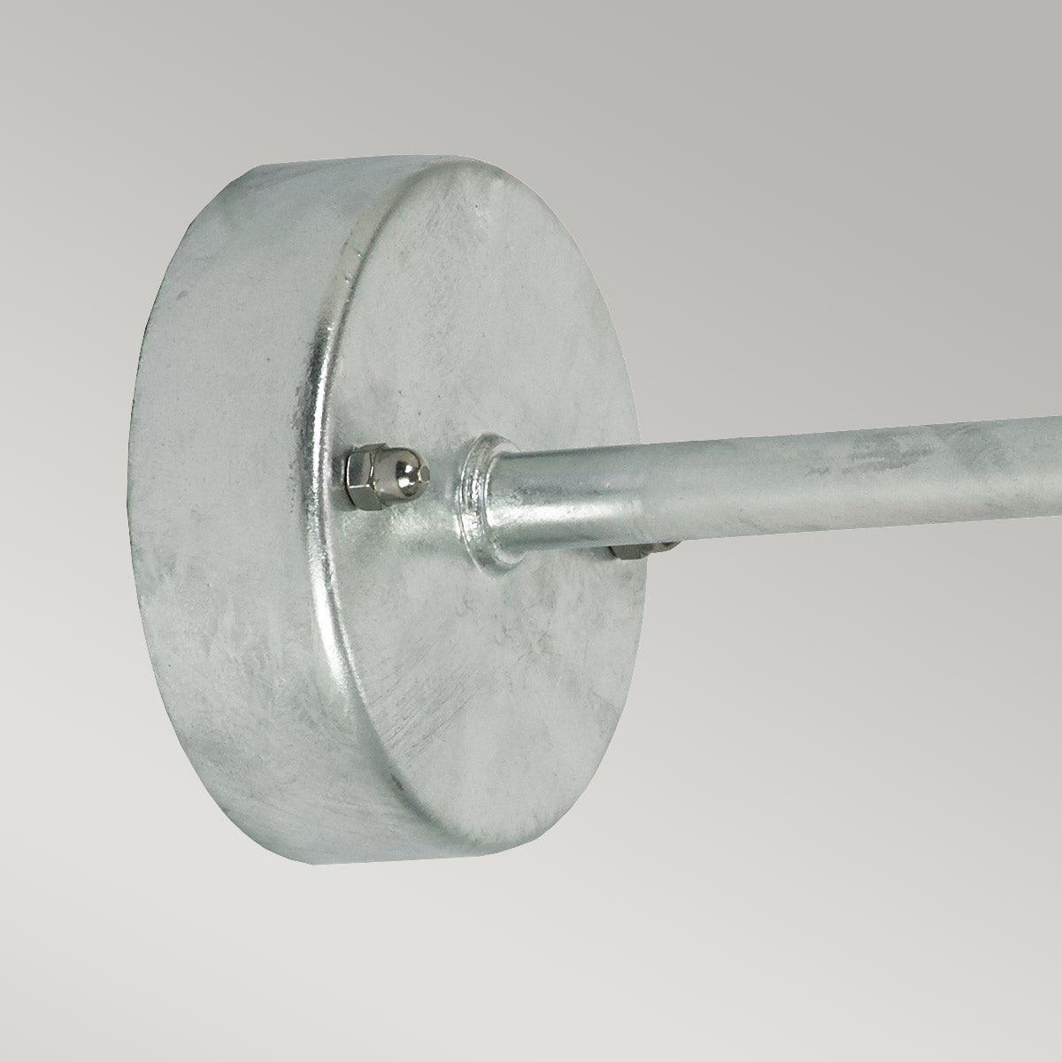 Norlys Vansbro 1 Light Outdoor Wall Light Galvanized