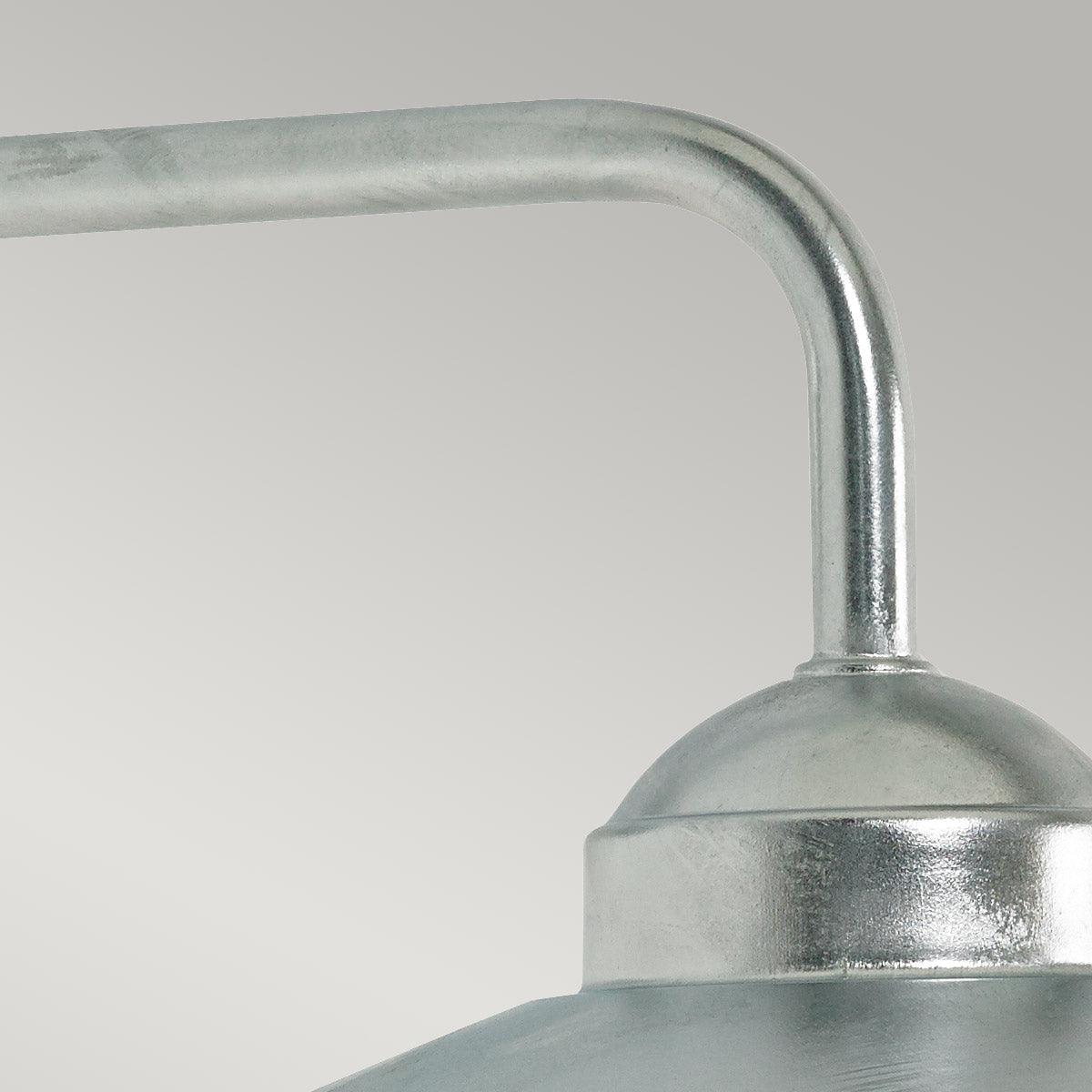 Norlys Vansbro 1 Light Outdoor Wall Light Galvanized