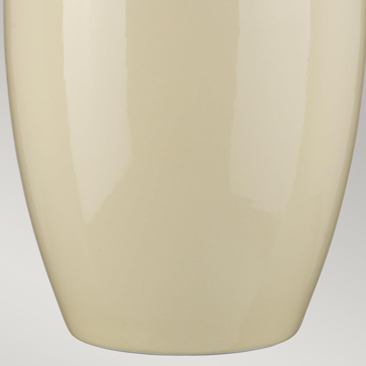 Victor Large Cream Ceramic Table Lamp