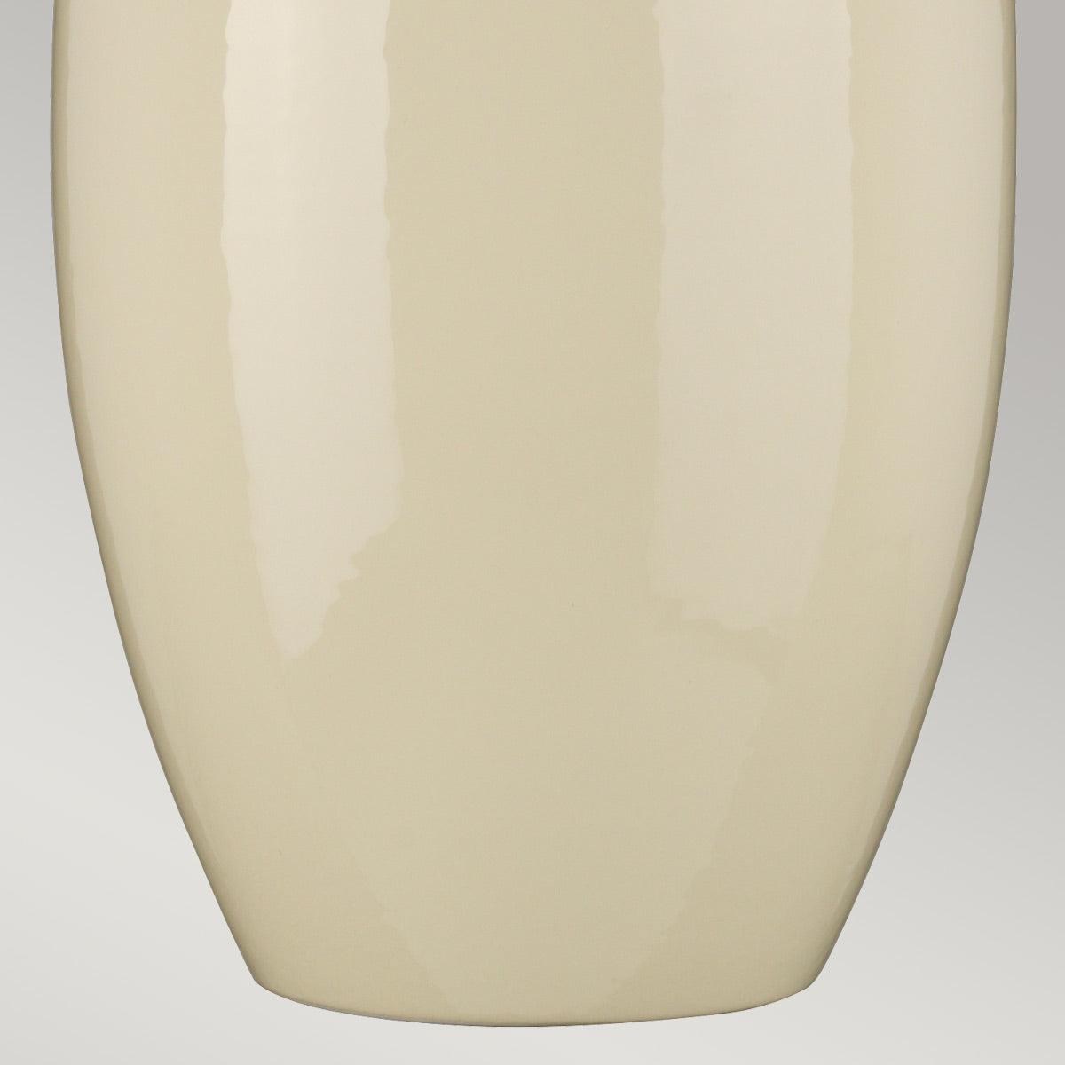 Victor Small Cream Ceramic Table Lamp