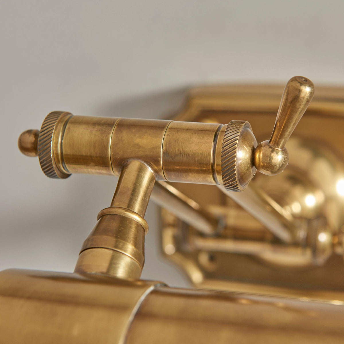 Interiors 1900 Winchester Mellow Brass Large Picture Light-OB-180926