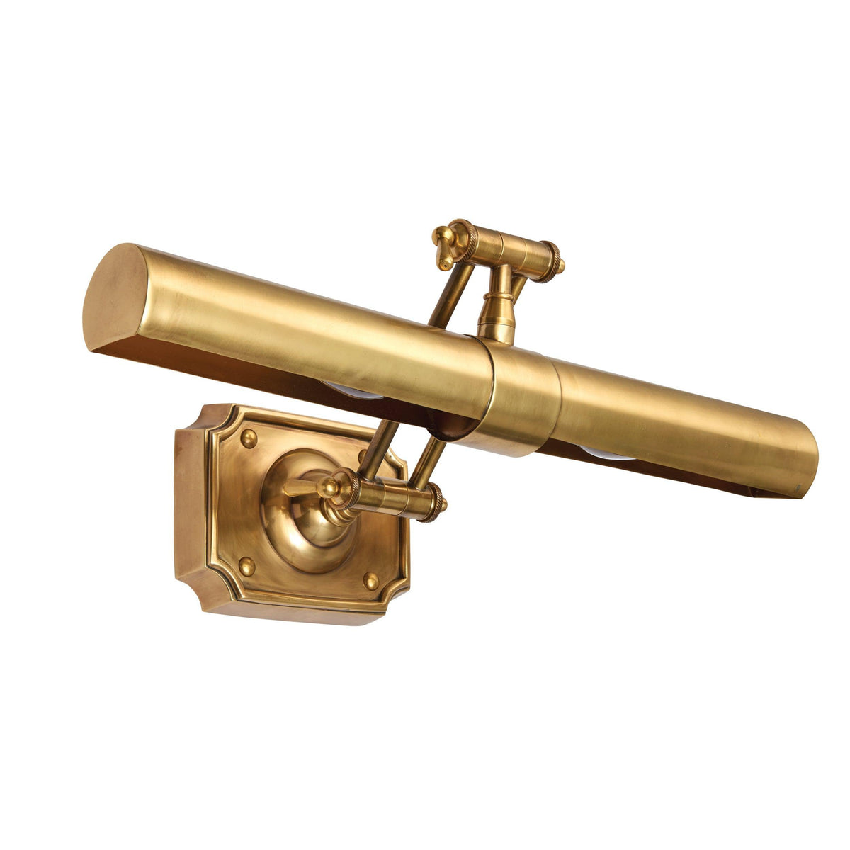 Interiors 1900 Winchester Mellow Brass Large Picture Light-OB-180926