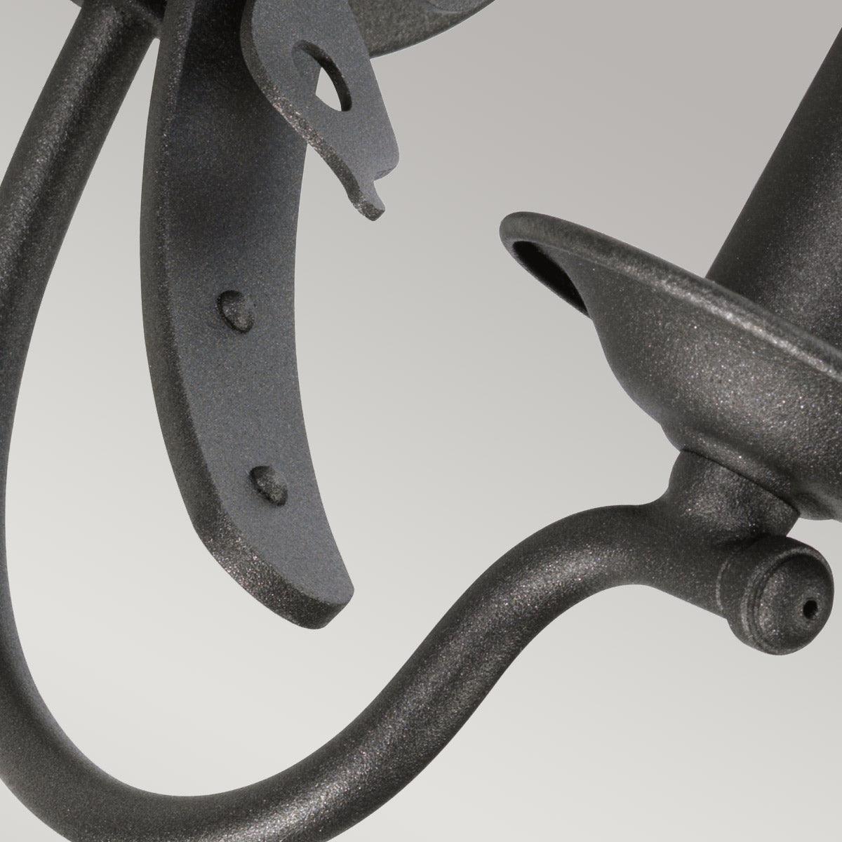 Windsor 1 Light Graphite Wall Light Elstead Lighting