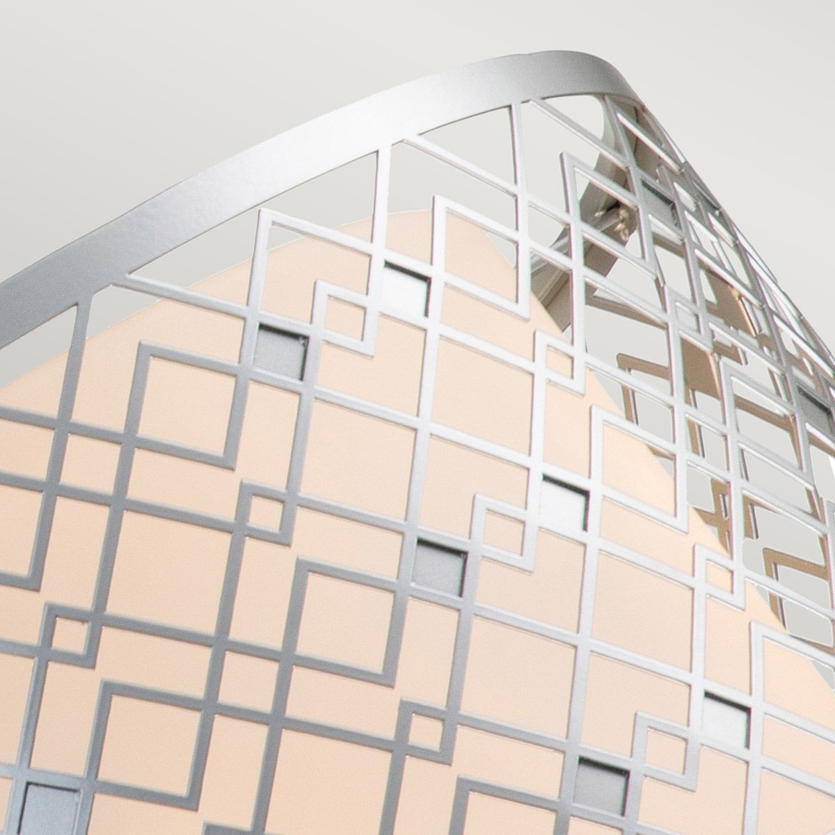 Ziggy Lacquered Silver Medium Ceiling Pendant Light