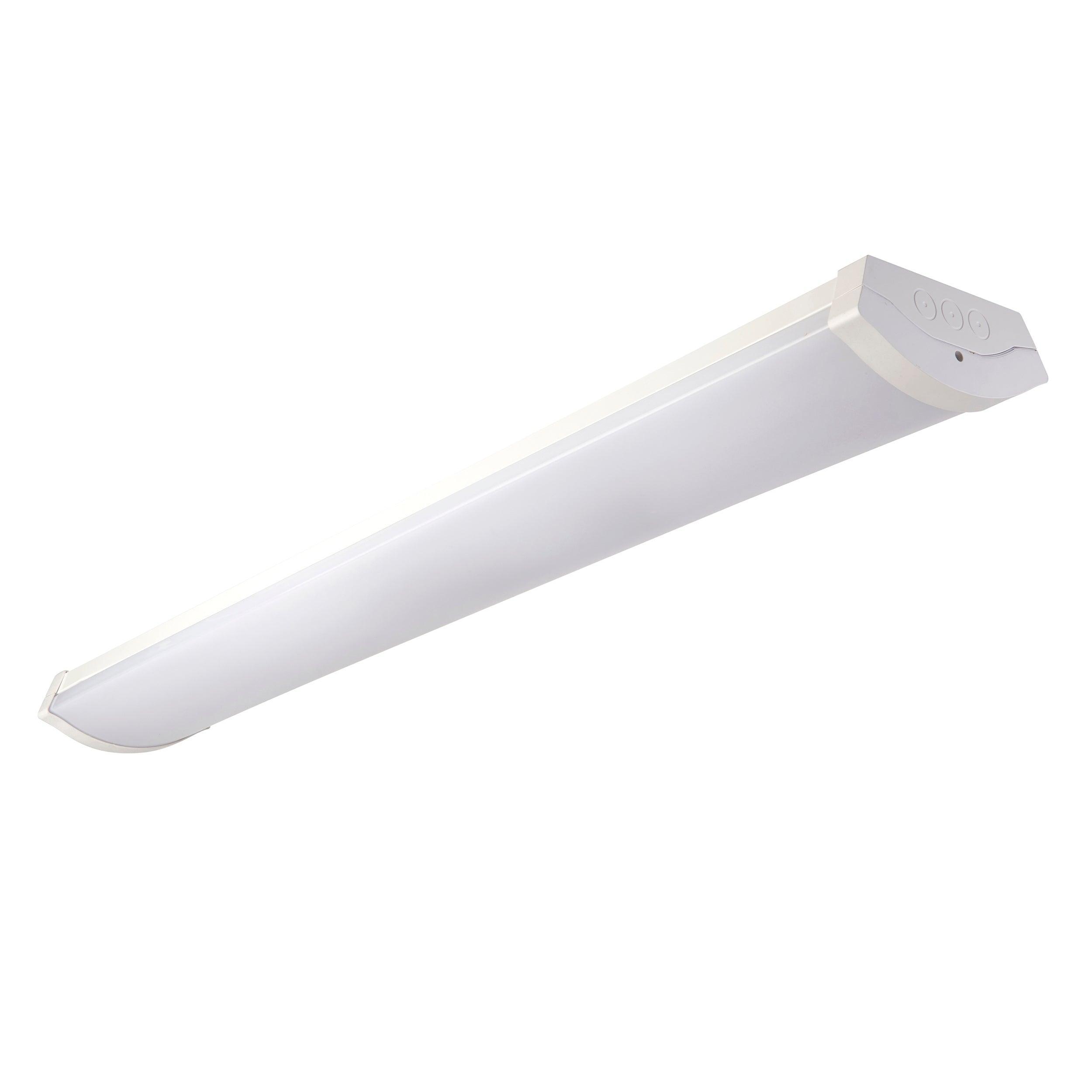 dualled 5ft led batten light 58w by saxby lighting, close up image 303