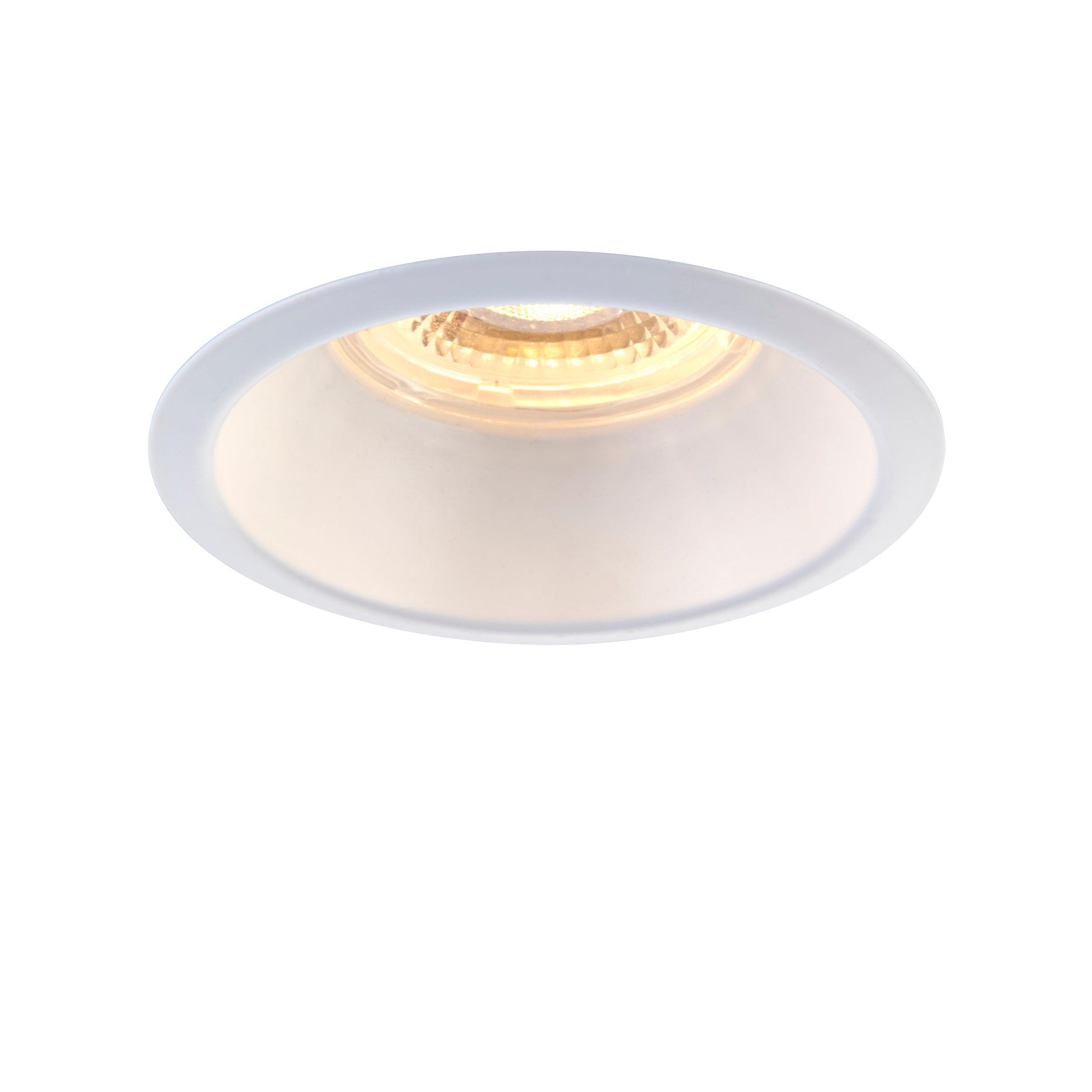 shieldeco cct anti glare white recessed light ip65 5w by saxby lighting, close up image 180