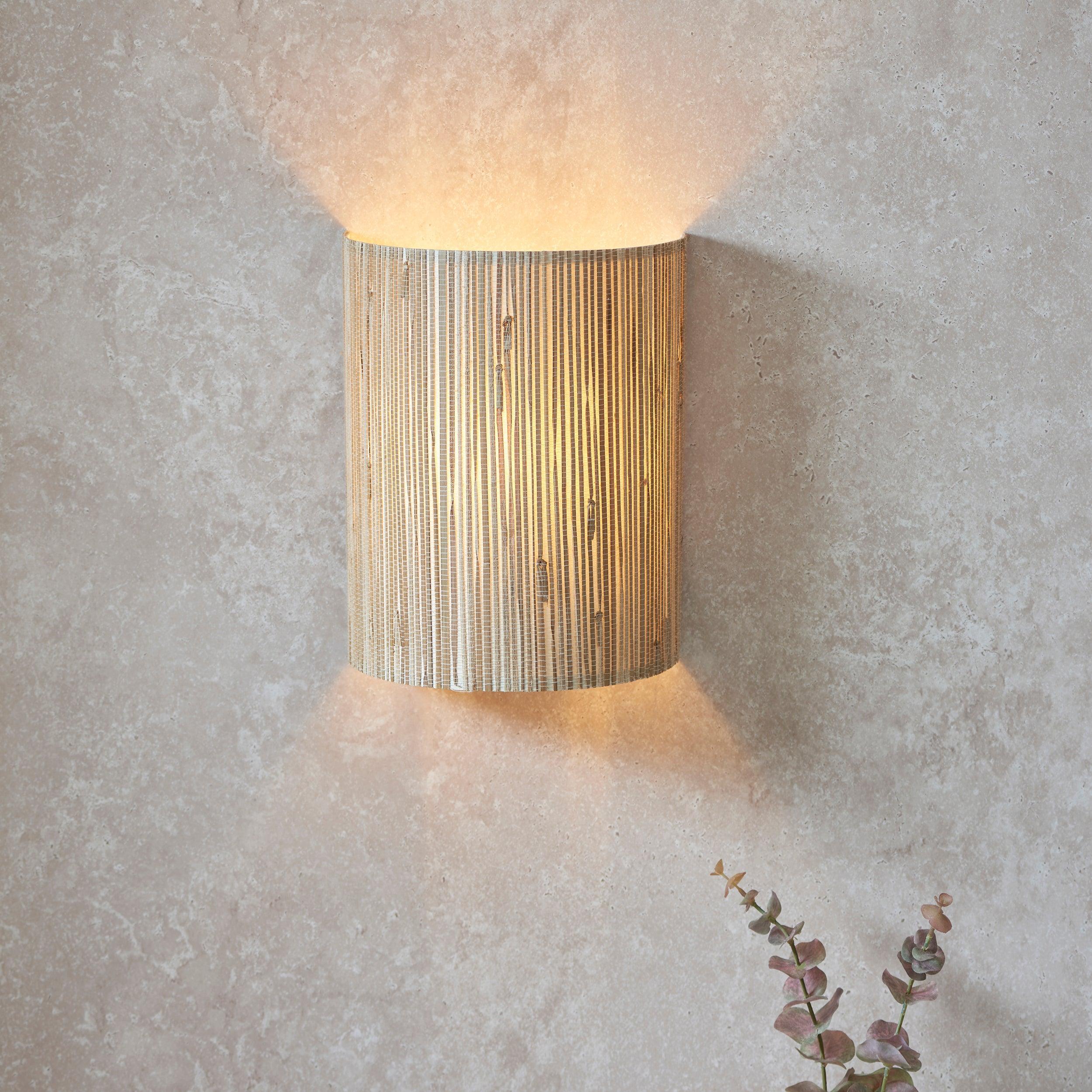 longshore seagrass wall light by Endon Lighting Living room image
