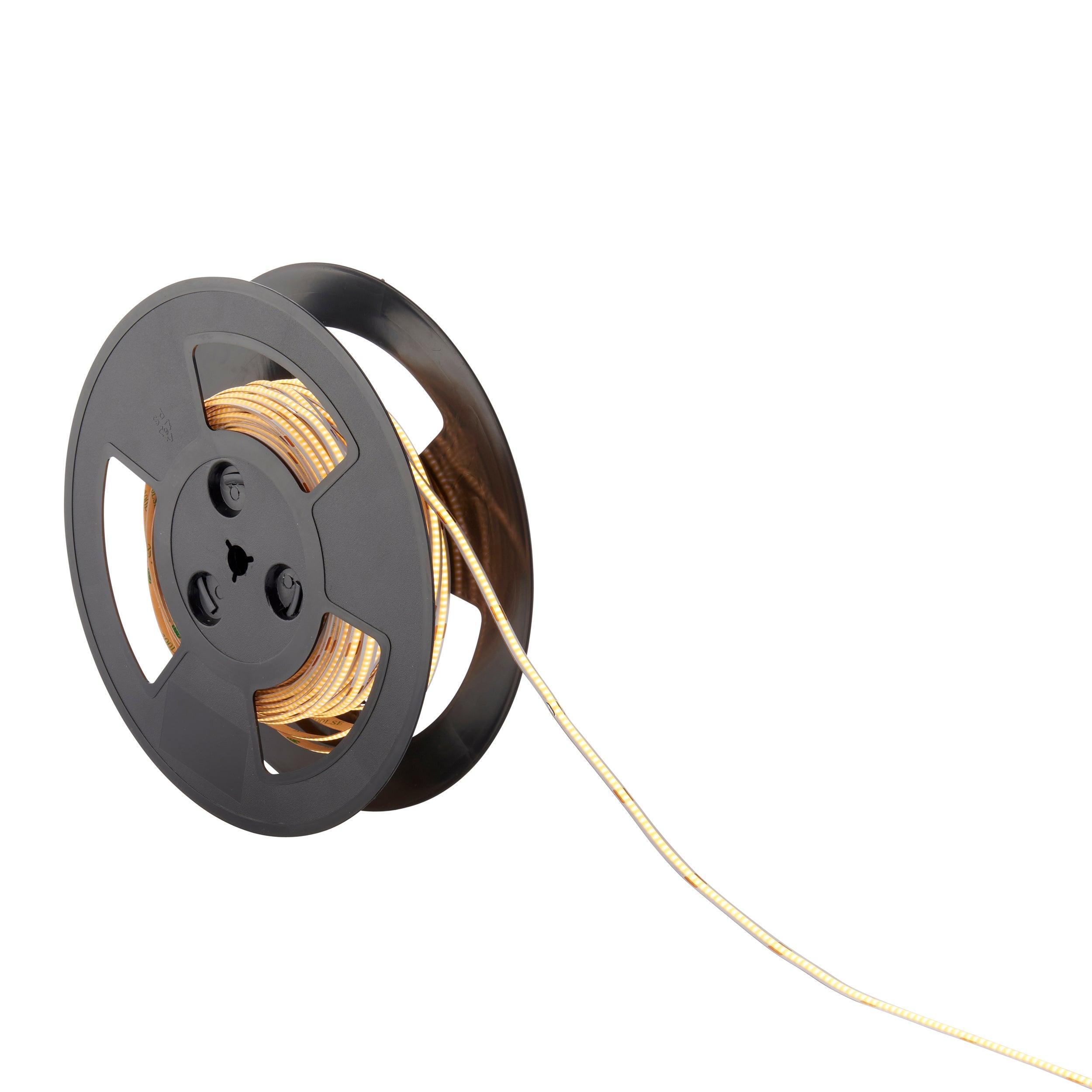 orionpro led ip20 3000k 8w m 30m 240w led flexible strip lightby saxby lighting