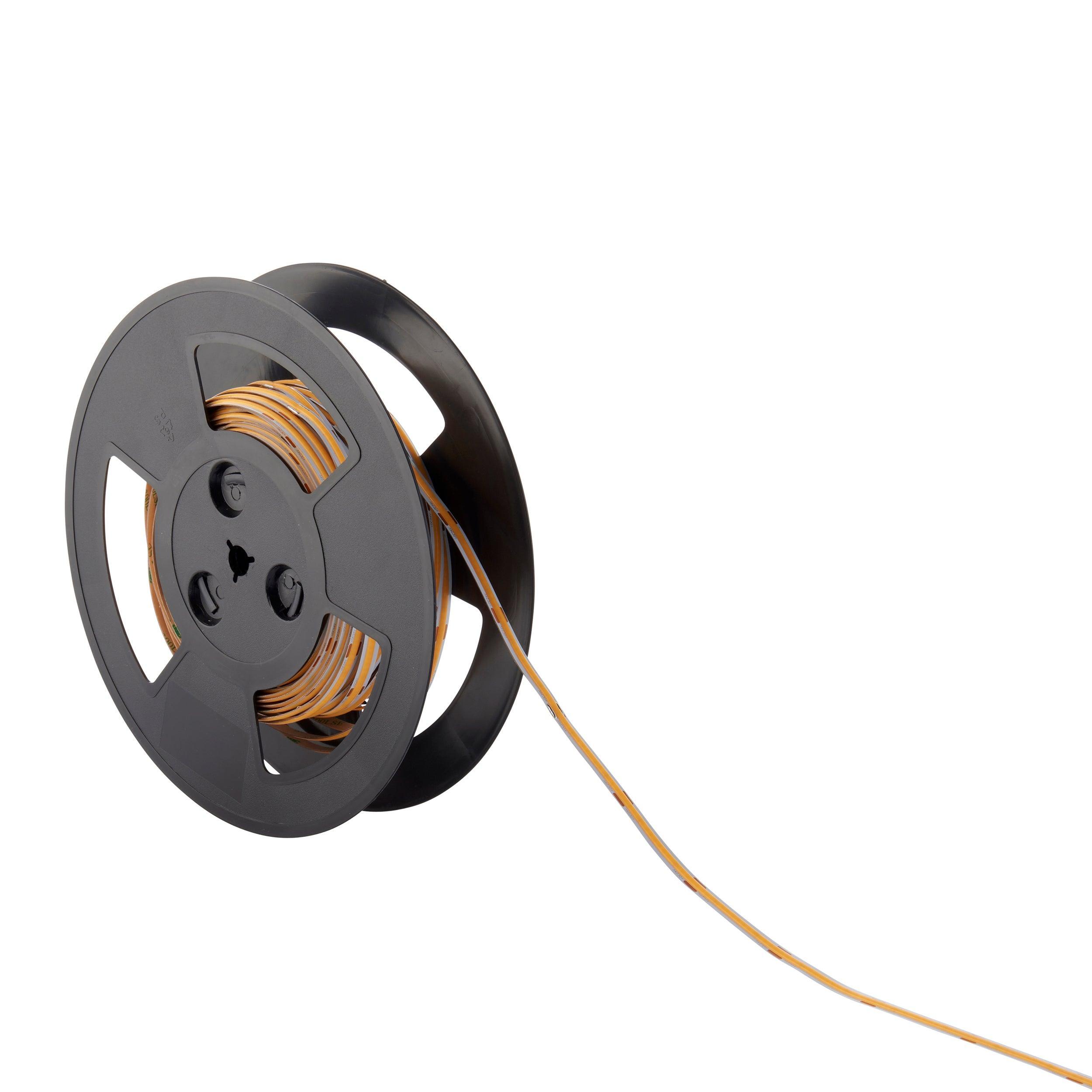 orionpro led ip20 3000k 8w m 30m 240w led flexible strip lightby Saxby Lighting, close up image