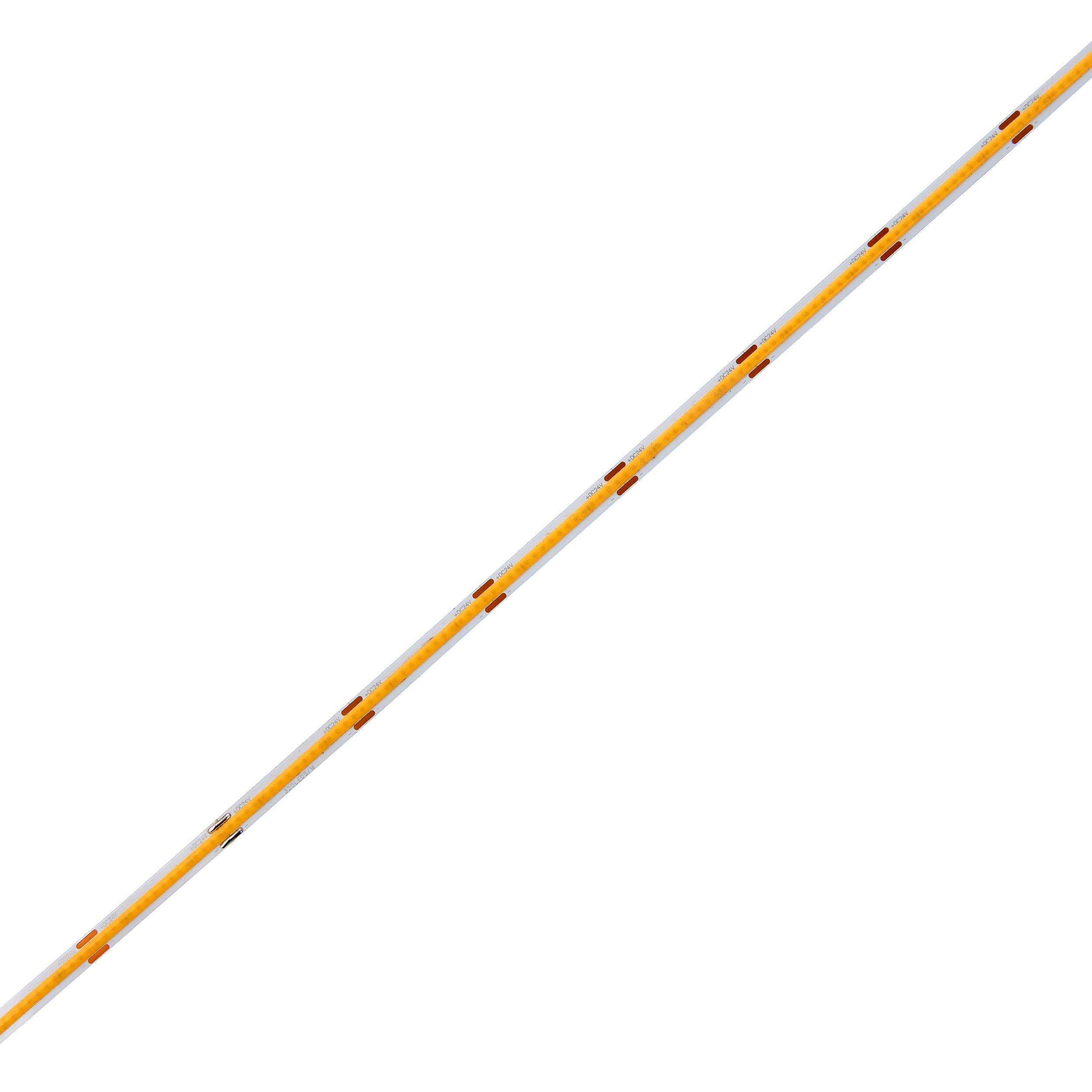 orionpro led ip20 4000k 8w m 30m 240w led flexible strip light by saxby lighting, close up image 191