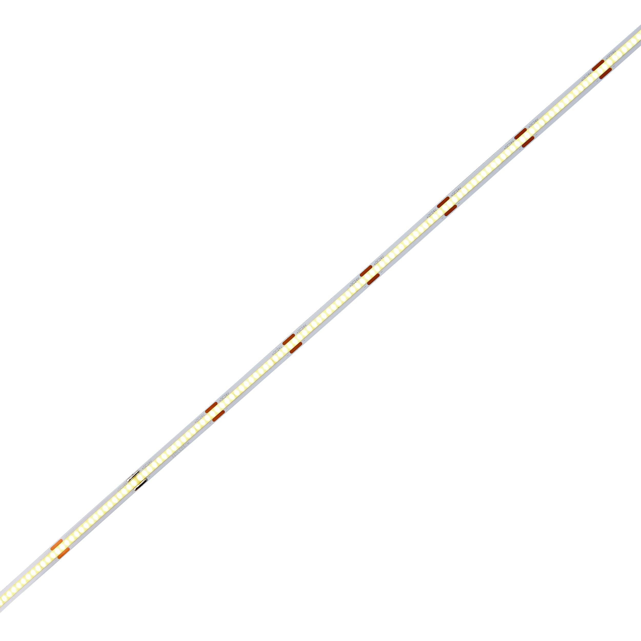 orionpro led ip20 6000k 8w m 30m 240w led flexible strip light by saxby lighting, close up image 241