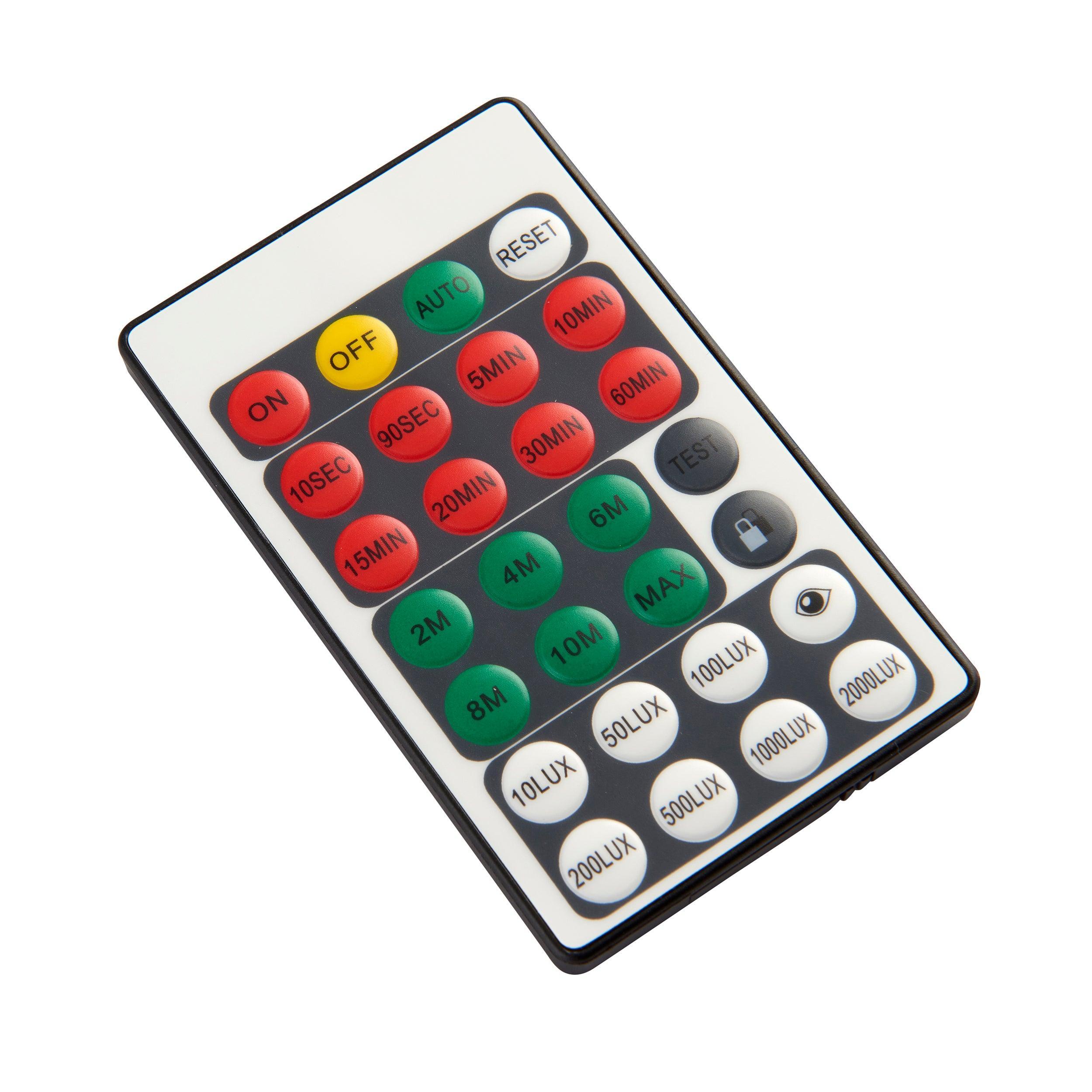 batten plug in pir sensor remoteby saxby lighting