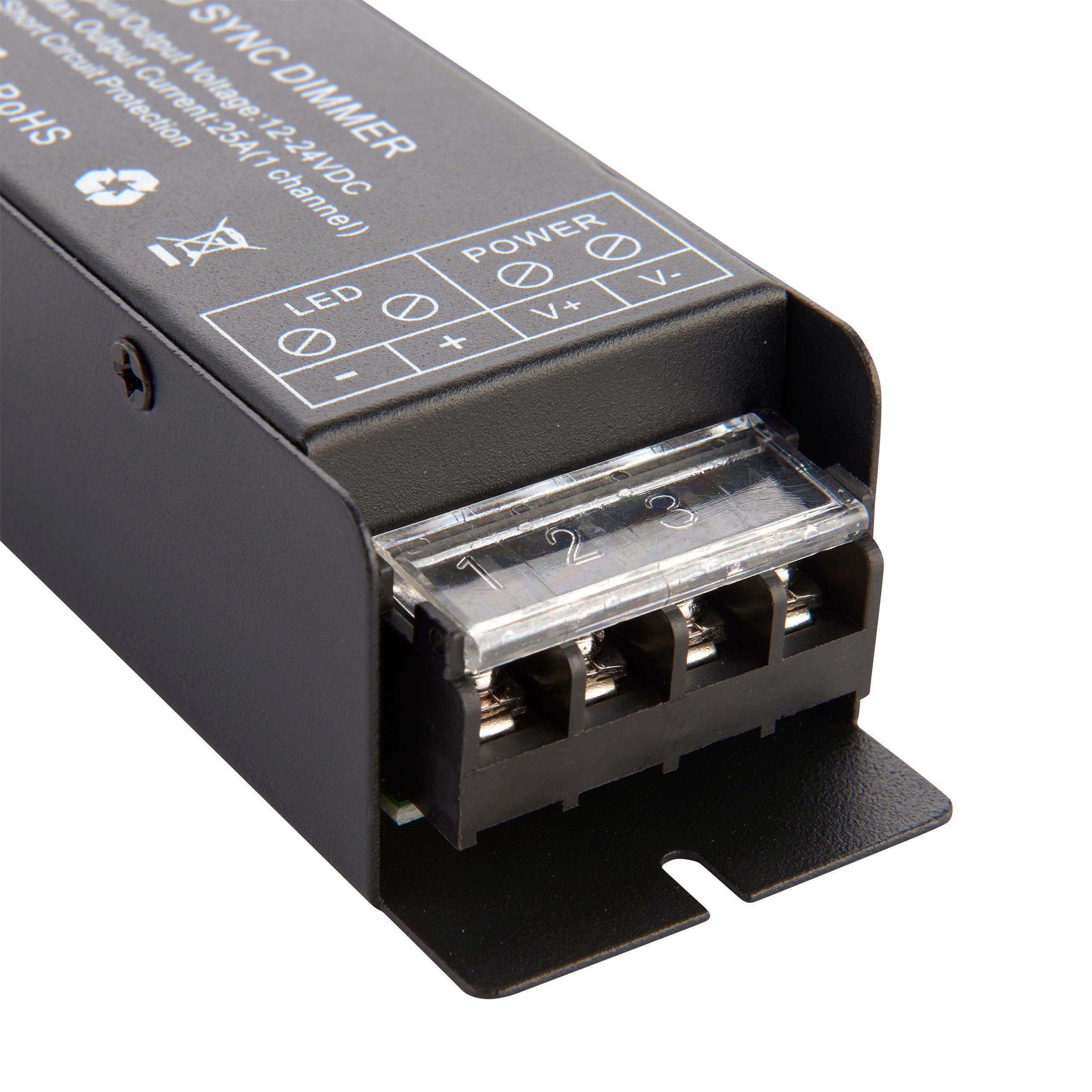 orion led strip light single colour tape sync controller by saxby lighting, close up image 441