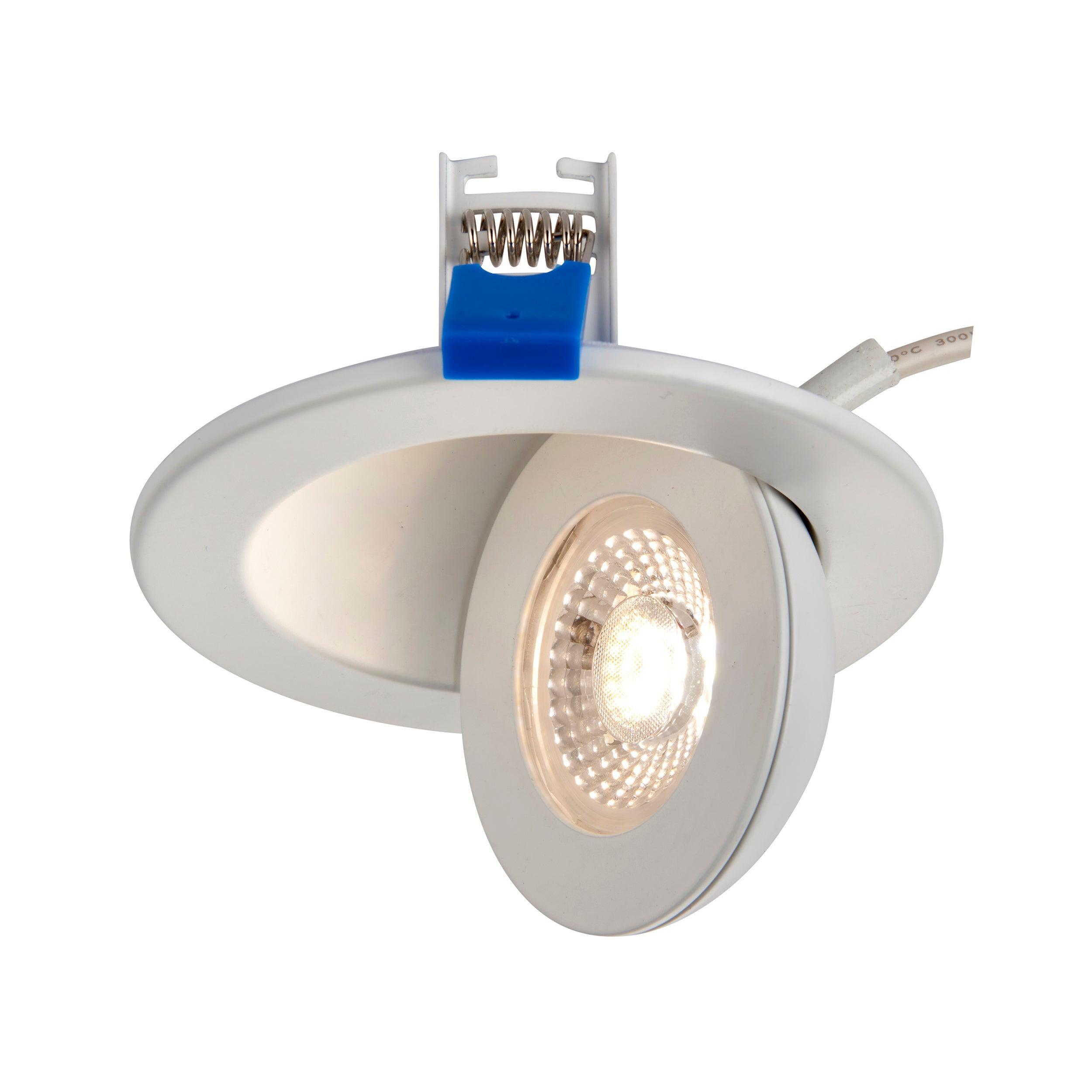shield360 4cct tri wattage recessed light ip44 8w by saxby lighting, close up image 380