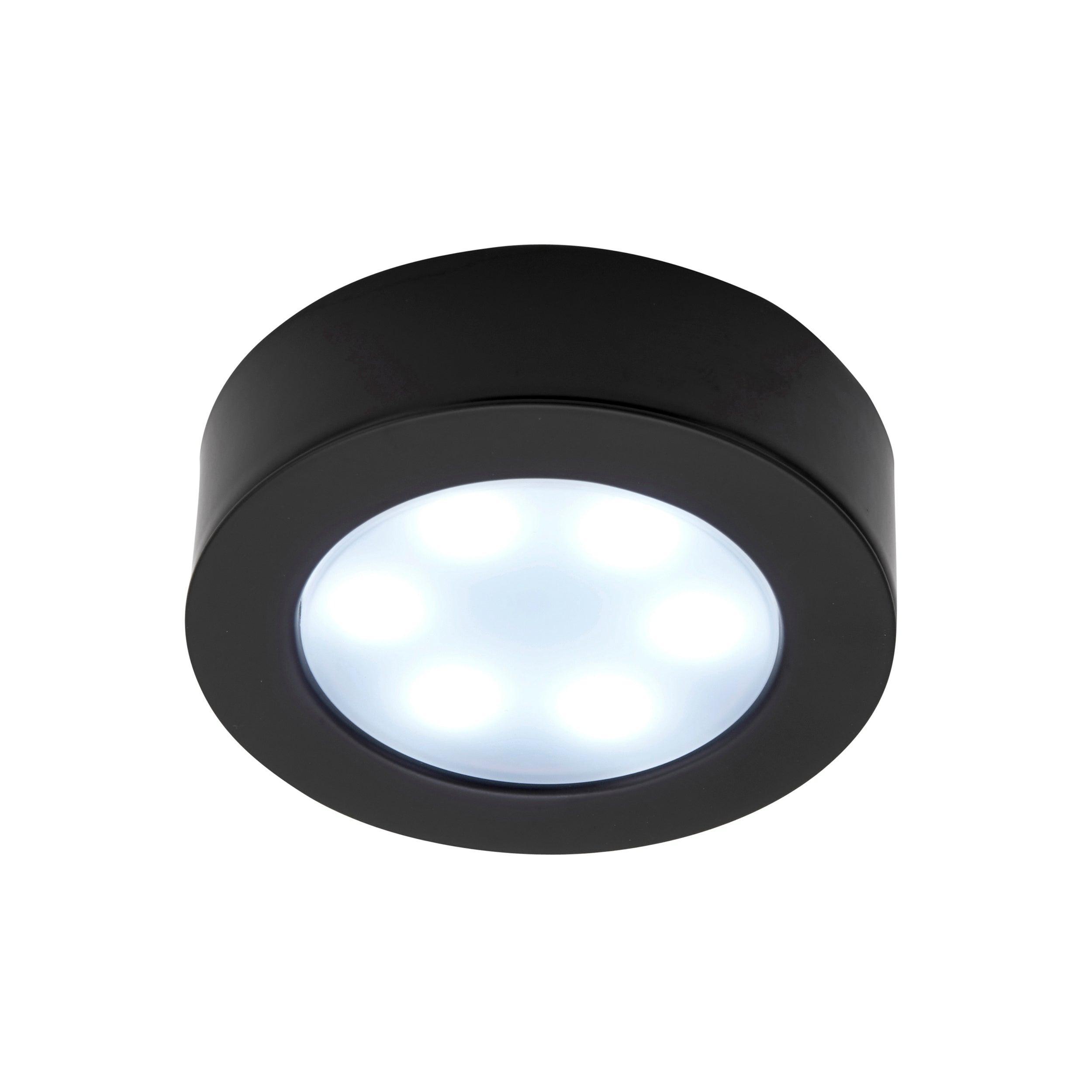 hera cct black cabinet light 2 5w by saxby lighting, close up image 143