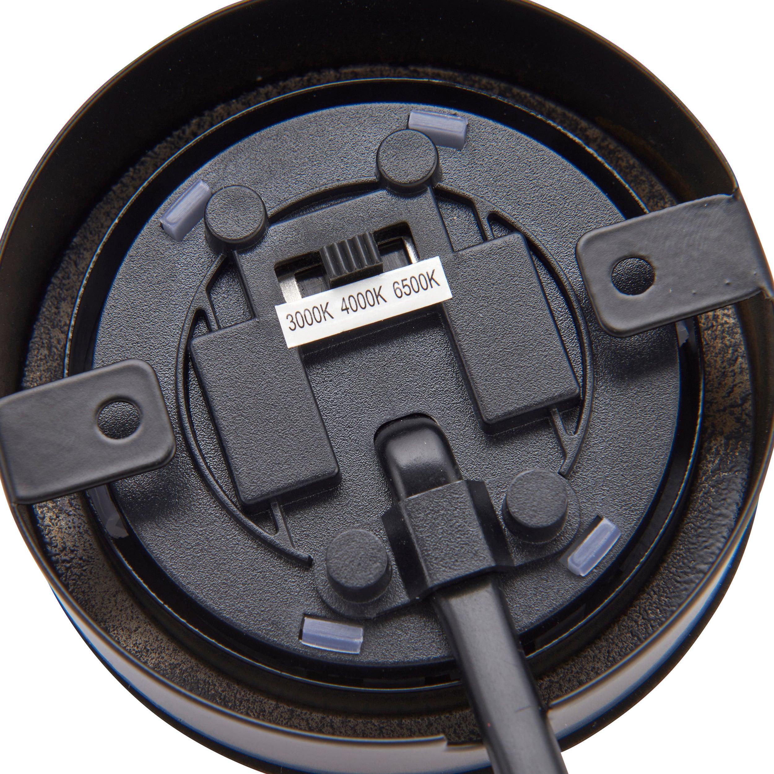 hera cct black cabinet light 2 5w by saxby lighting, close up image 72