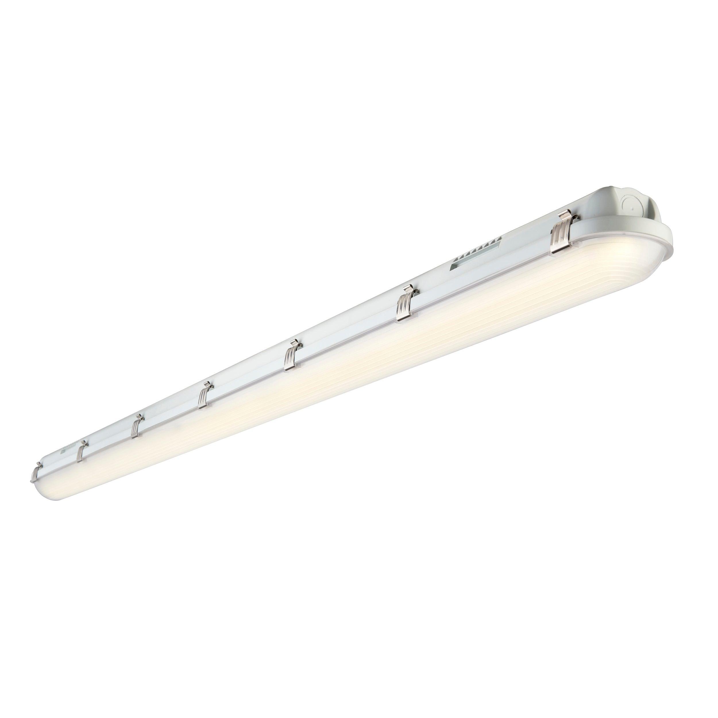 led anti corrosive led cool white batten light 4000k 5ft em em ip65 24wby saxby lighting