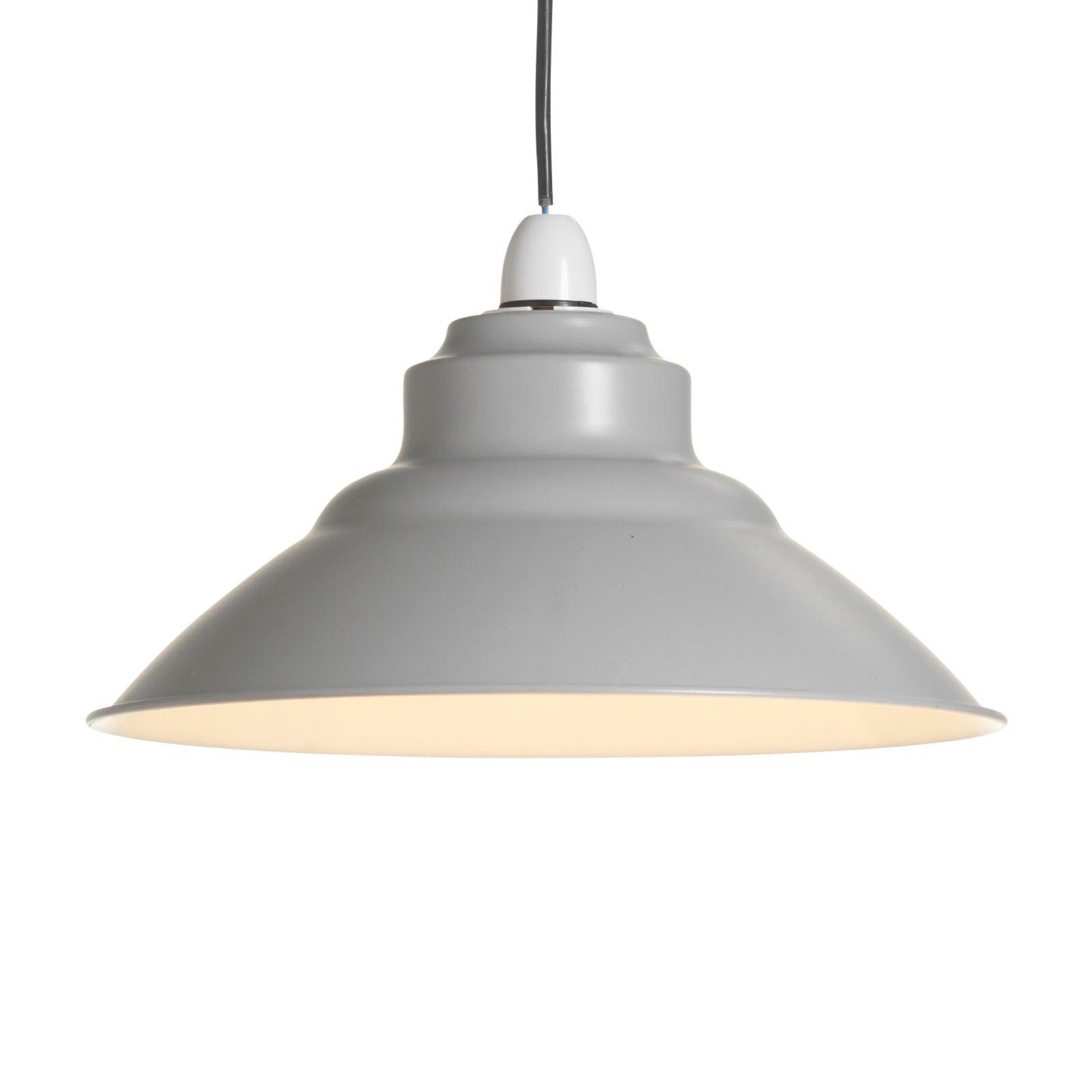 balor non electric soft grey ceiling pendant