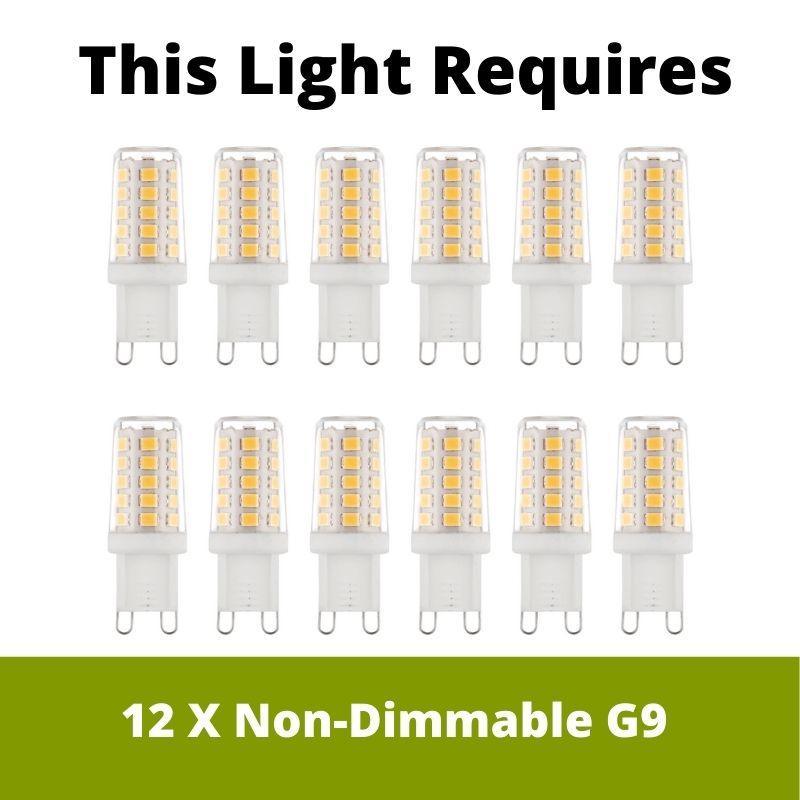 Kichler Crystal Skye Island Pendant Ceiling Light-Ceiling Pendant Lights-Elstead Lighting-2-Tiffany Lighting Direct