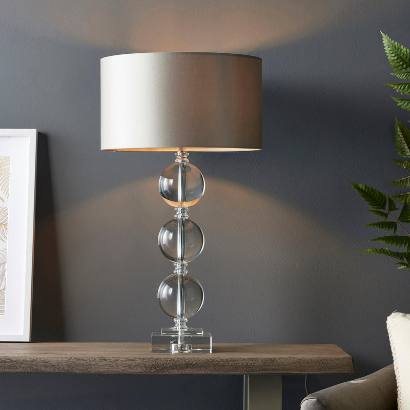 Trebor Crystal Glass Table Lamp Base-Living Lights-Living-Room-Tiffany Lighting Direct-[image-position]