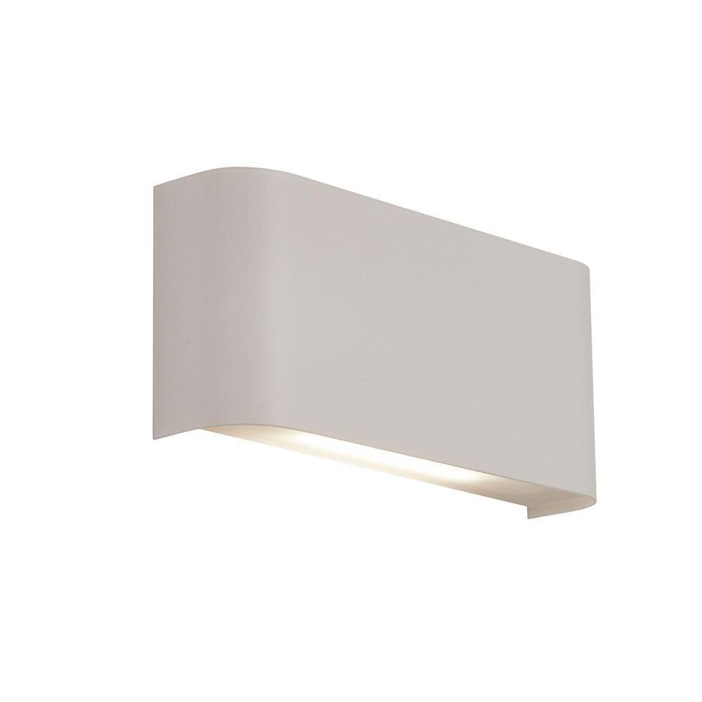 match box wall washer led 2 light white up down wall light