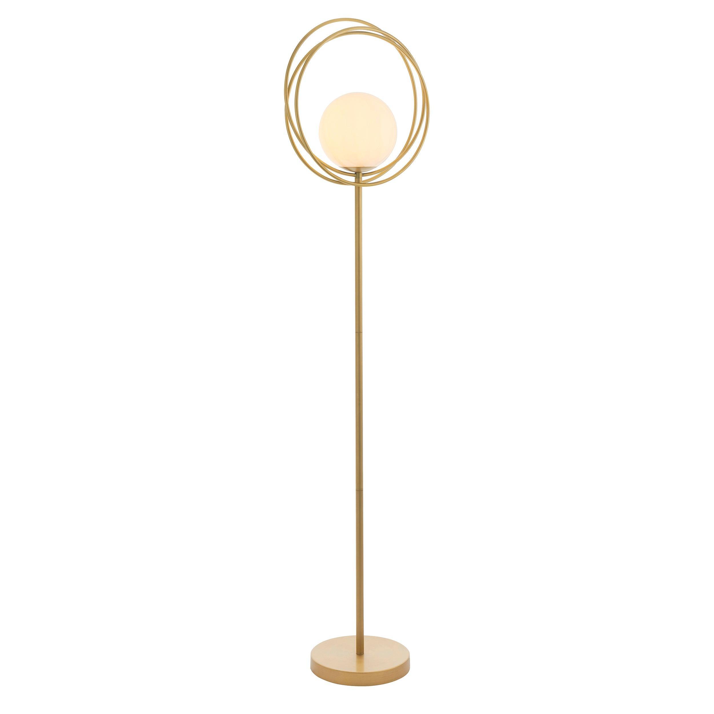 Norfolk Gold Shade Floor Lamp