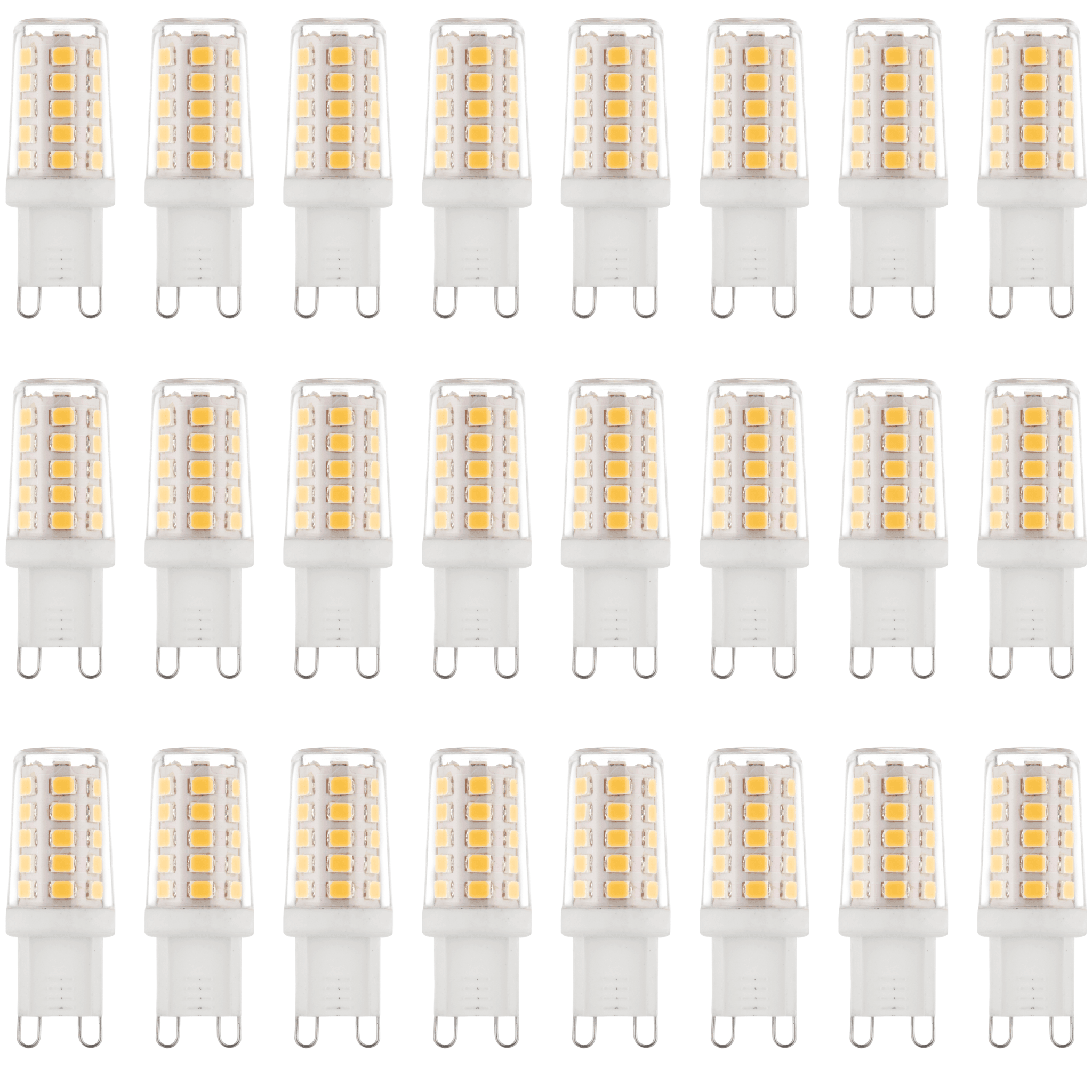 24 x G9 LED Non-Dimmable Light Bulb 2.3W Warm White