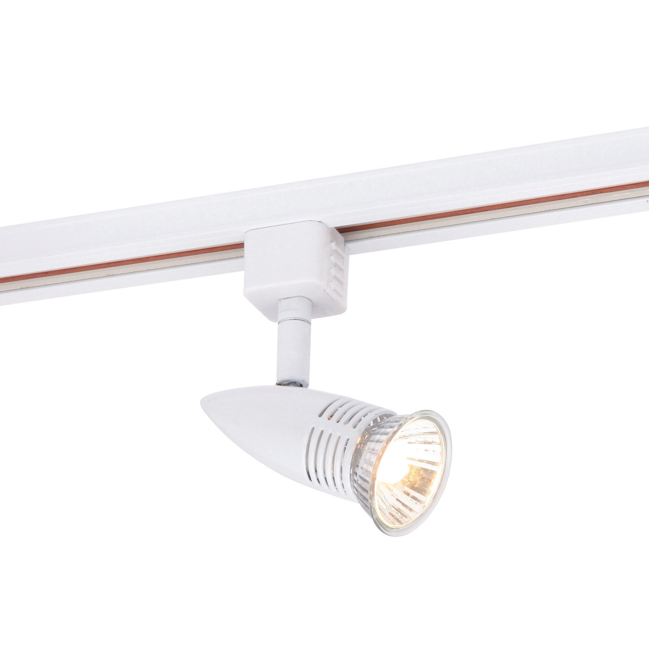 conor white track spotlight 50w by saxby lighting, close up image 217