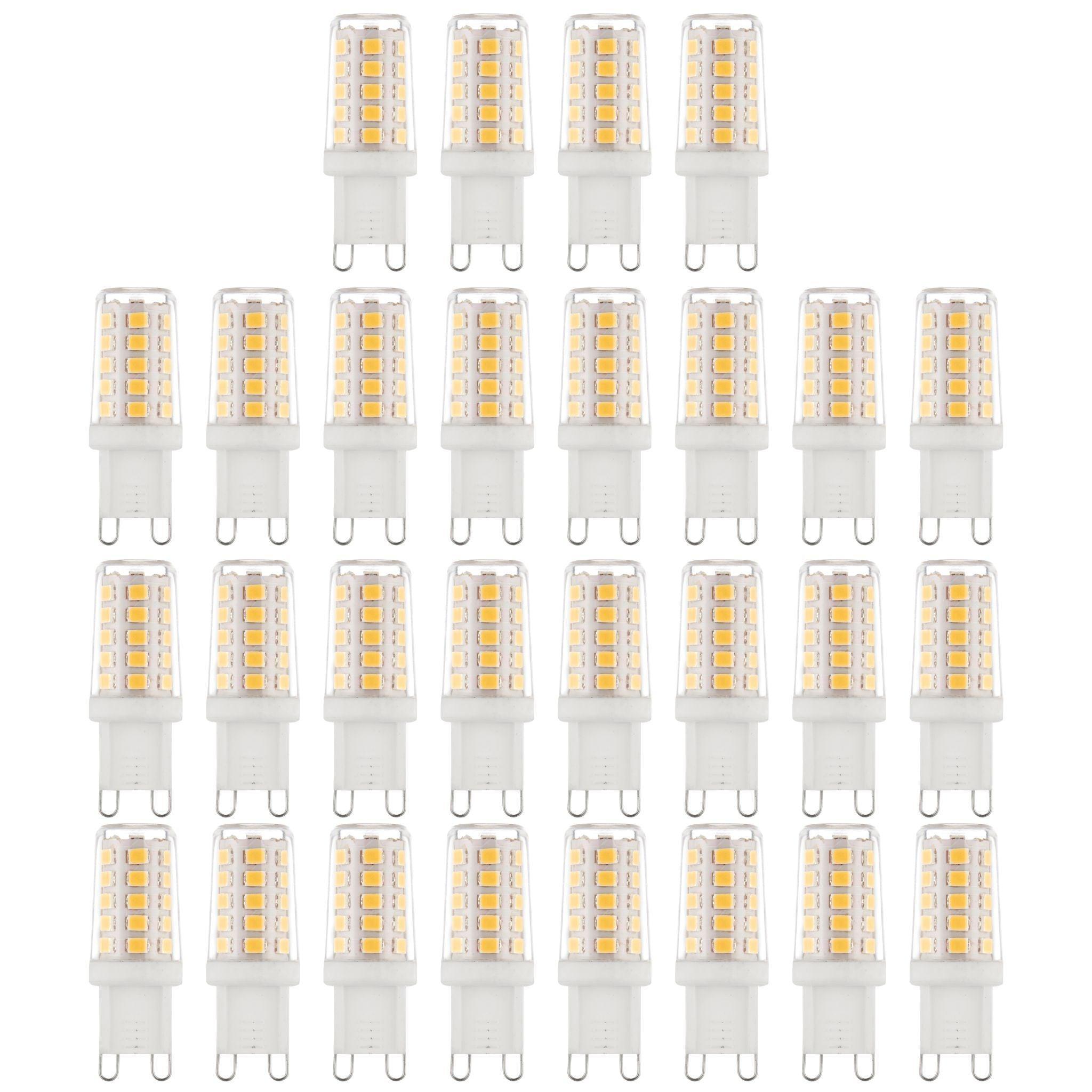 28 x G9 LED Non-Dimmable Light Bulb 2.3W Warm White