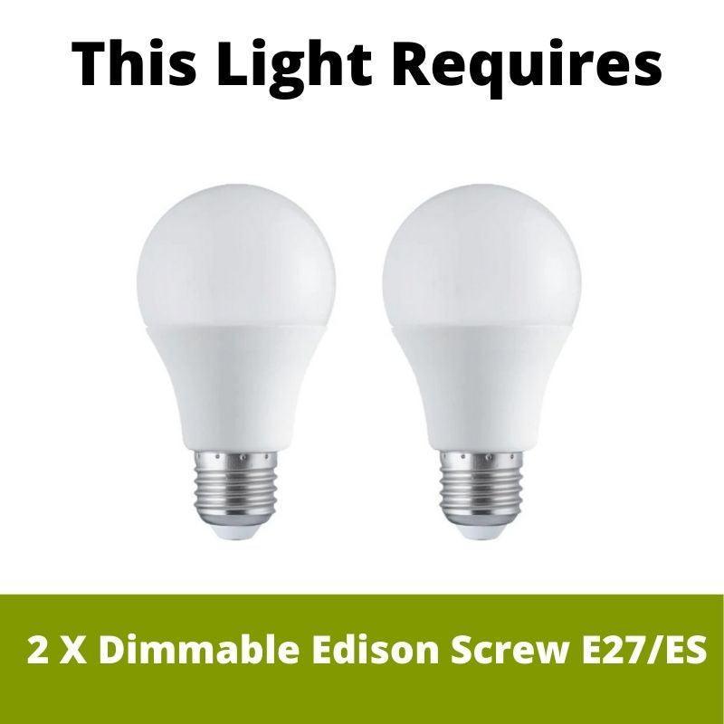 cheese bathroom ip44 2 lt ceiling flush white glass shade 28mm by searchlight lighting, LED Lamp Bulb Guide