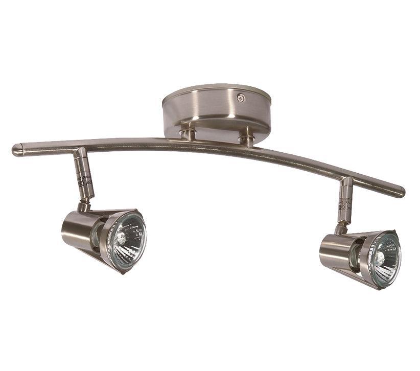 Oaks Lighting Romore Antique Chrome Finish 2 Light Spotlight 3102 B AC