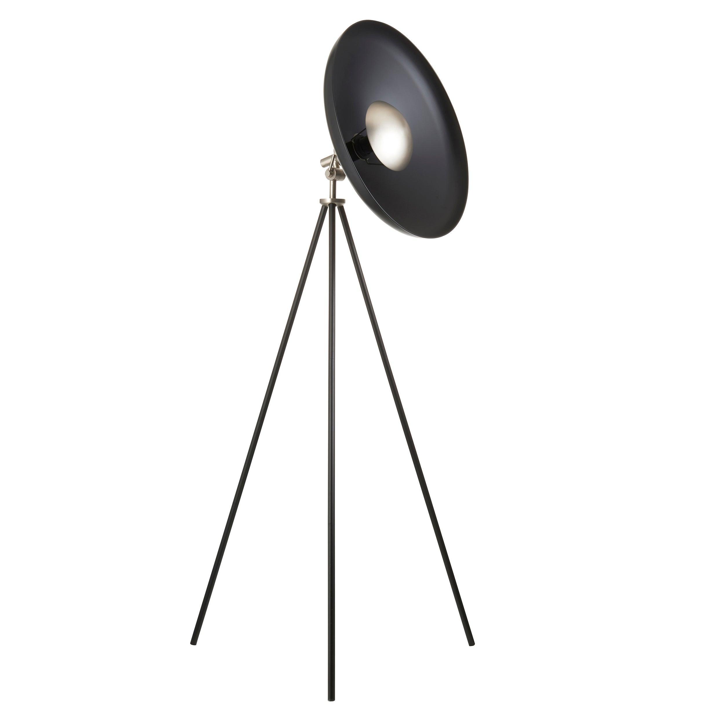 ovni black industrial metalwork tripod floor lamp Hallway Lighting Image