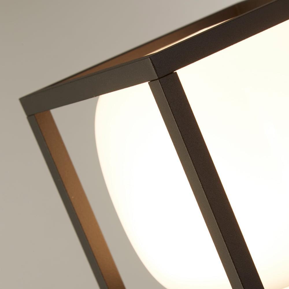 athens outdoor 1 light led black post light 38141 650 by searchlighting lighting, living room image